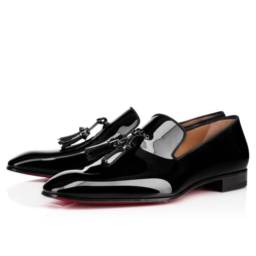 Dandelion Tassel — Black Patent calf leather — 3150728BK01