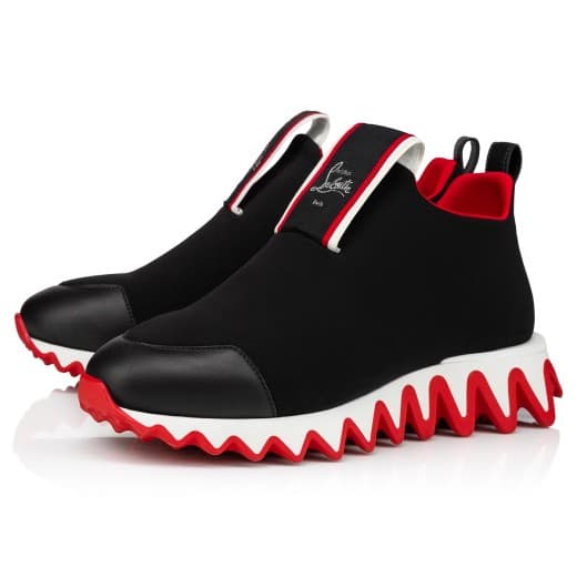 Tiketa Run — Black Neoprene and calf leather — 3201193BK01