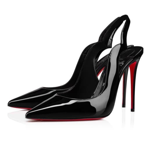 Hot Chick Sling 100 — Black Patent calf — 3220303B439