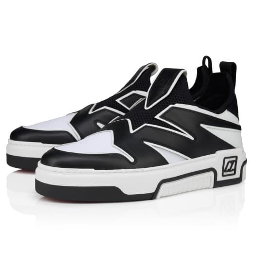 Astroflash — Black Calf leather and fabric — 3250056BK09