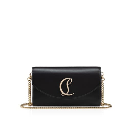 Loubi54 — Black and gold Calf leather — 3615486972047