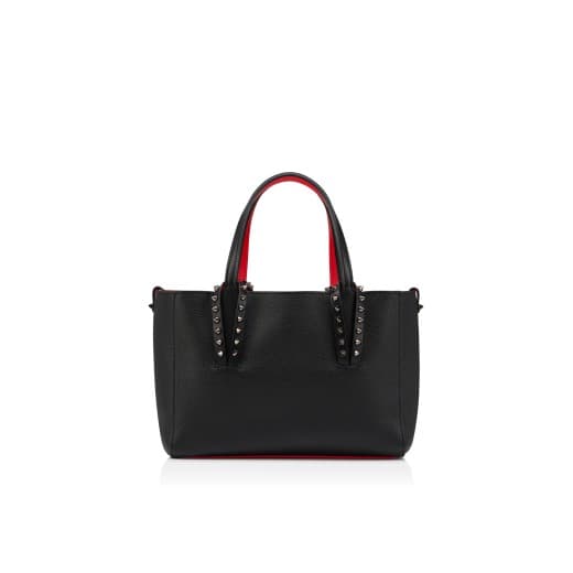 Cabata mini — Black Soft calf leather and spikes — 3617770136982