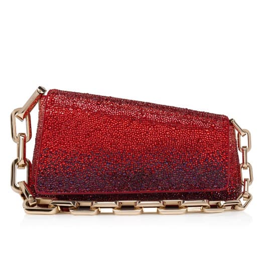 Degraclutch — Fever Calf leather and strass — 3617770236965