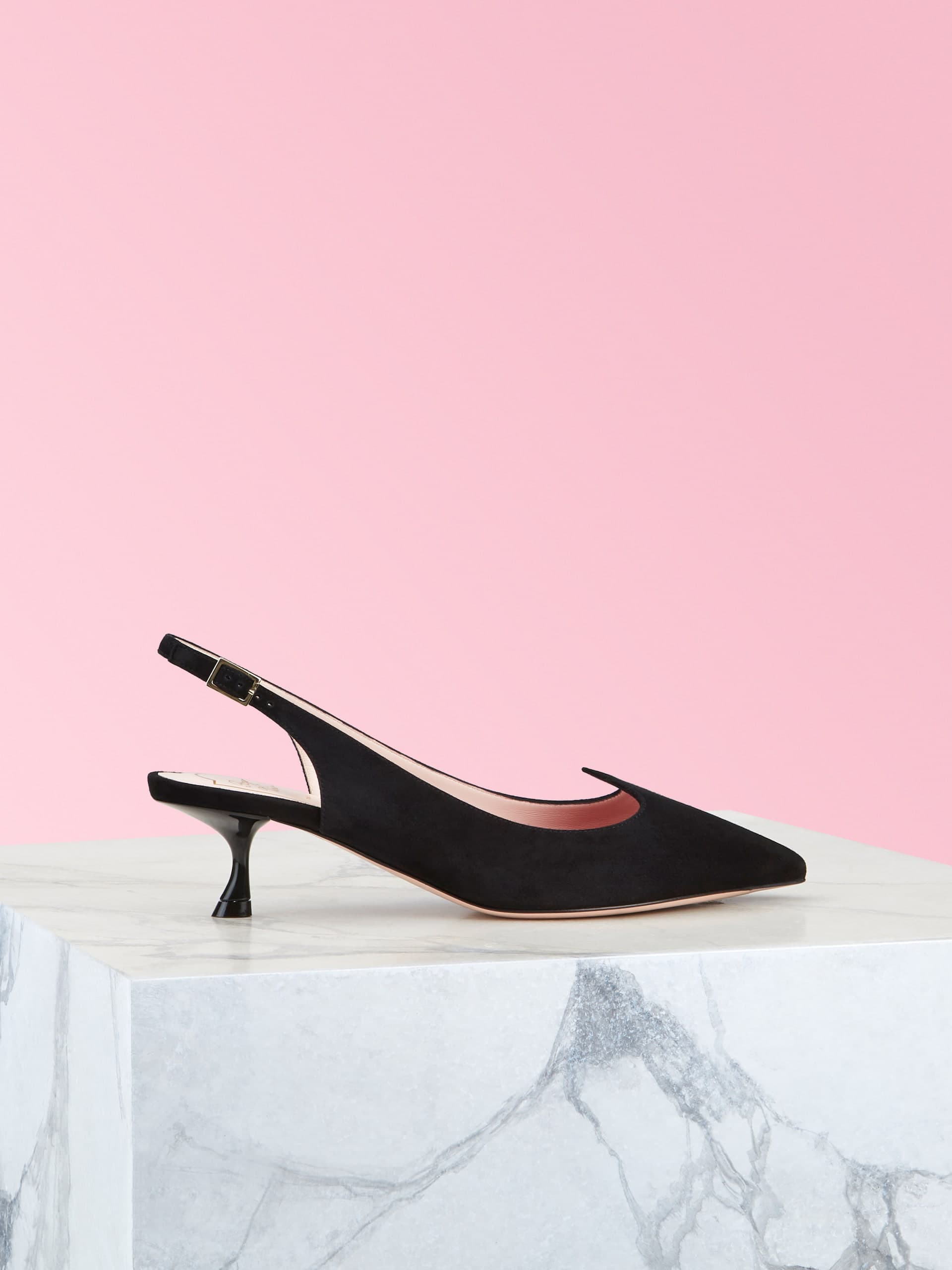 I Love Vivier Slingback Pumps in Suede — RVW54328030HR0B999