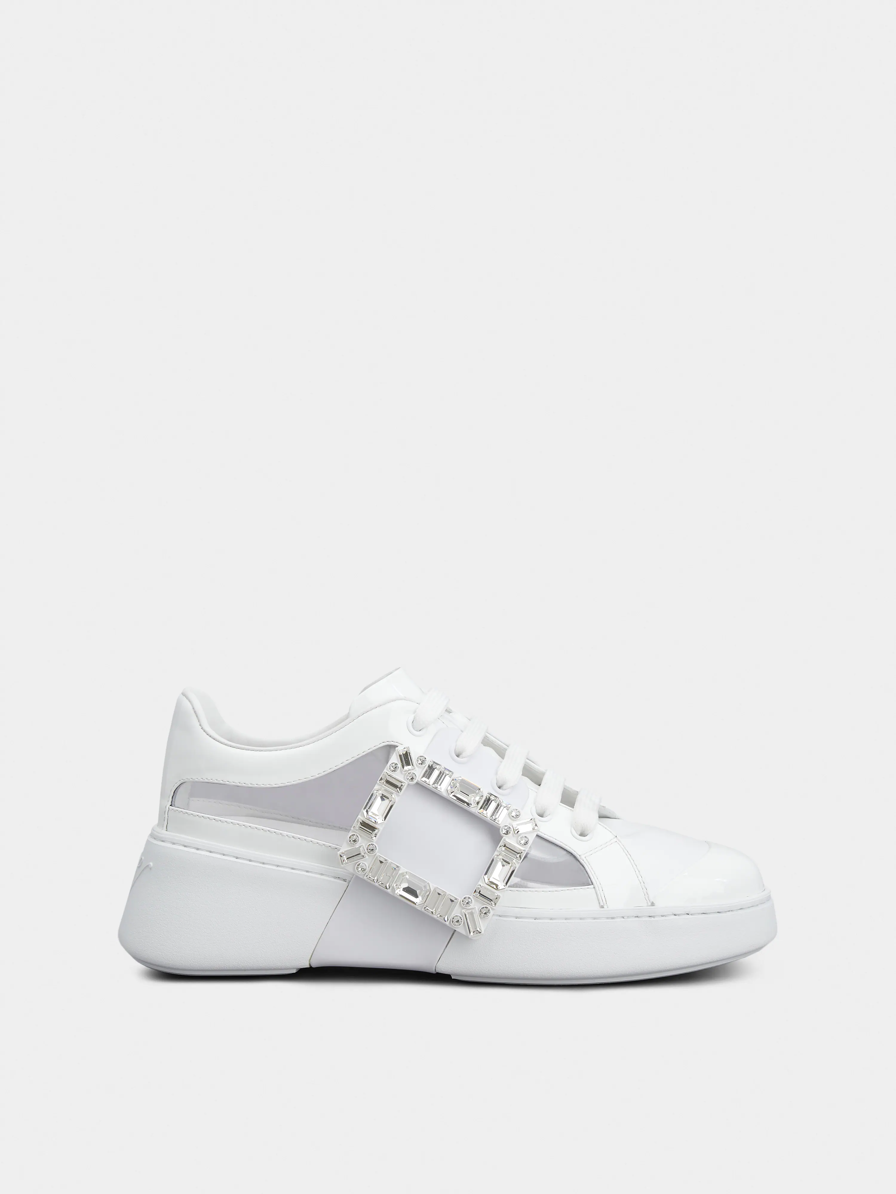 Viv' Skate Strass Buckle Sneakers in PVC — RVW54233050CDC056Z