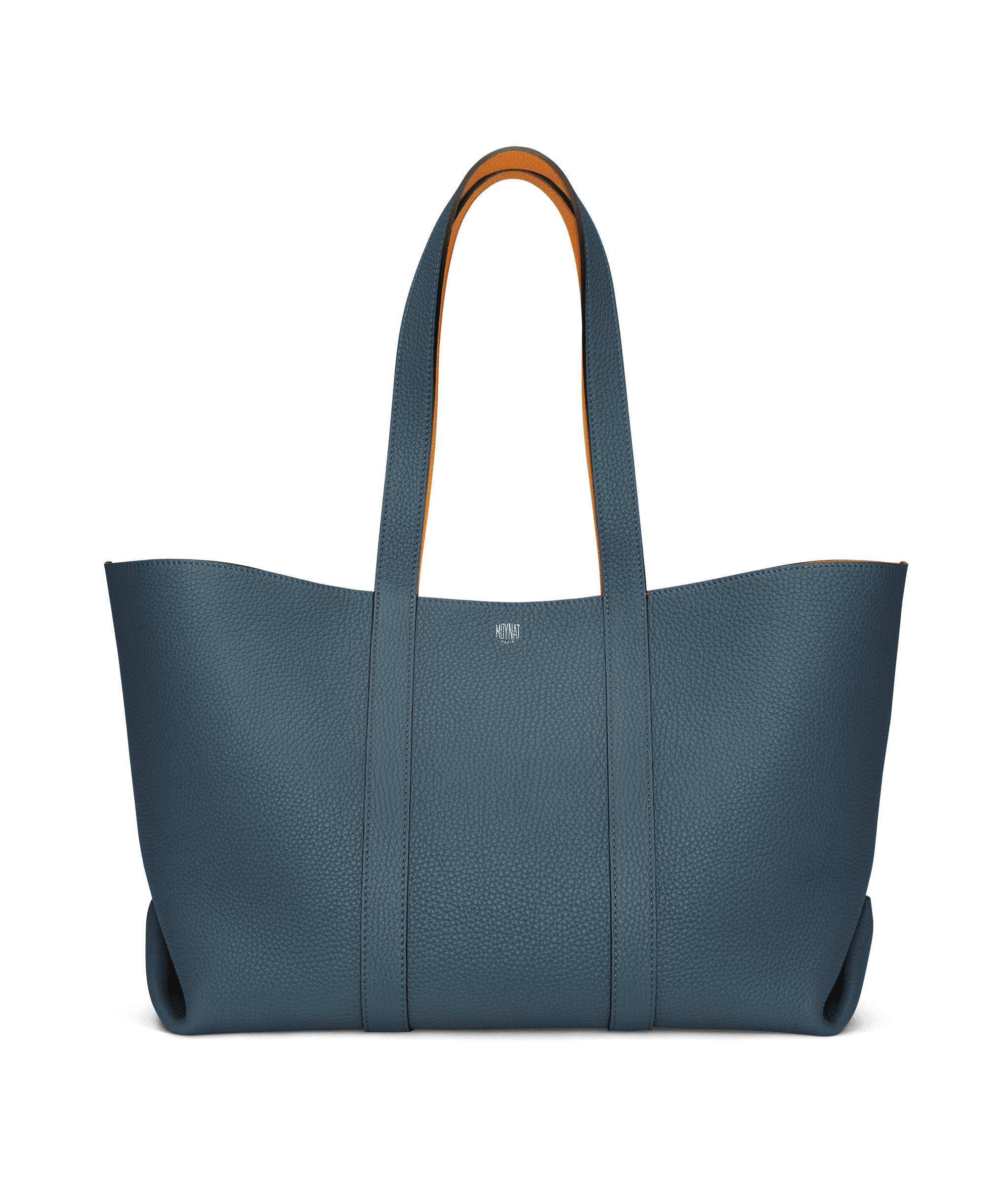 Duo Tote Bag in Blue Petrole Mandarine — C20130-0597