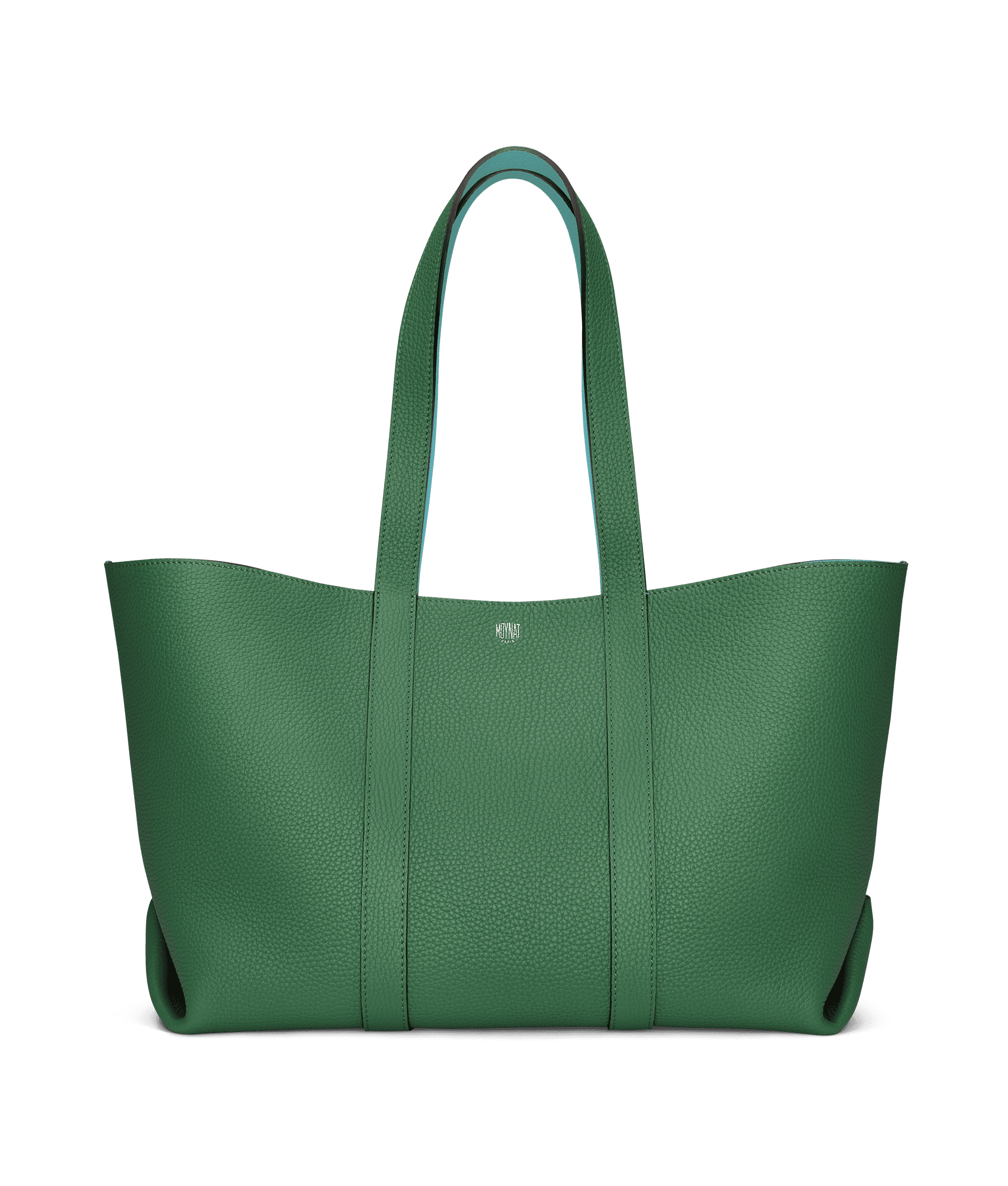 Duo Tote Bag in Emeraude Turquoise — C20130-0646