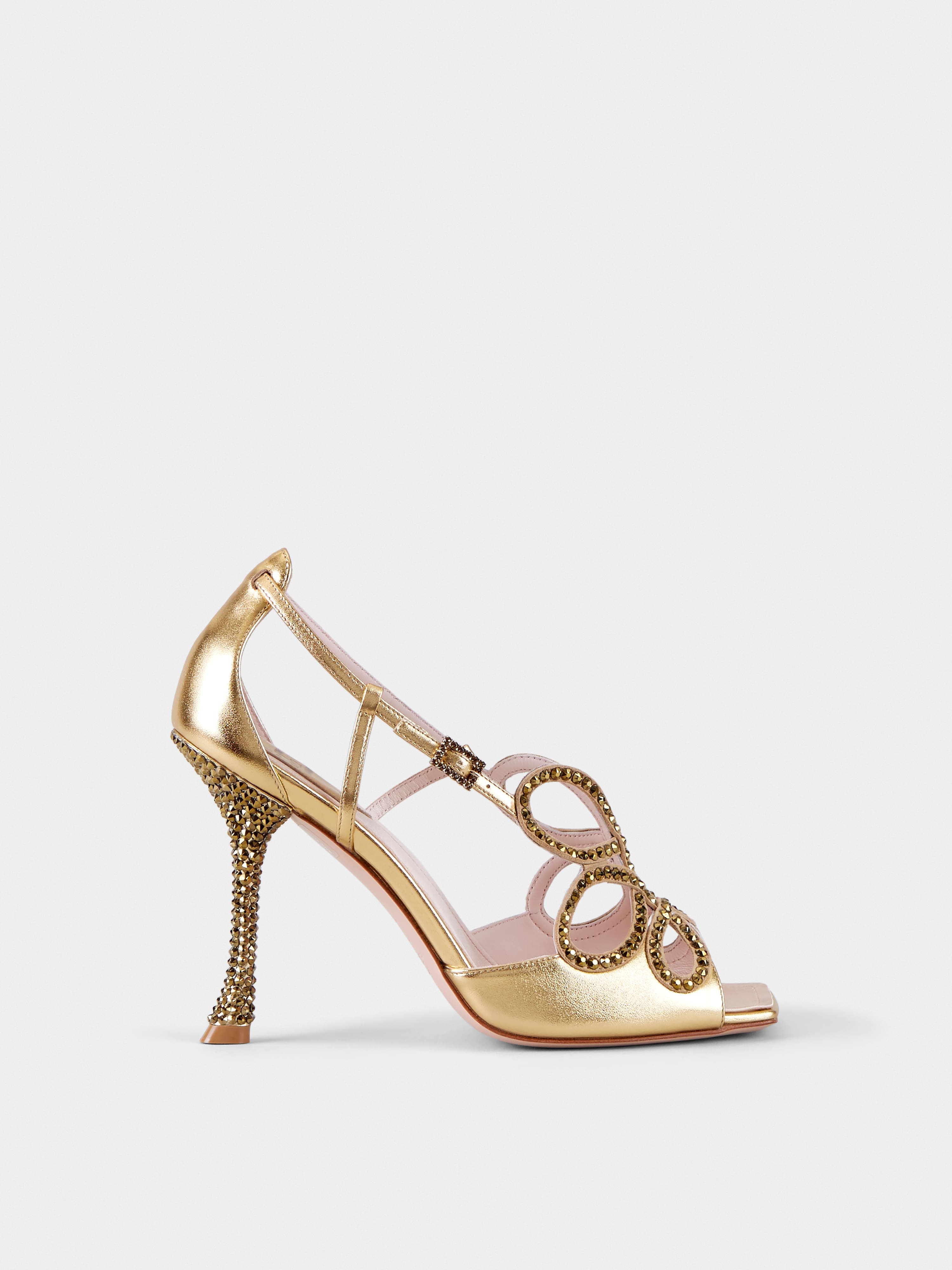 Vivier Queen Sandals in Leather — RVW52528900MQT1S70