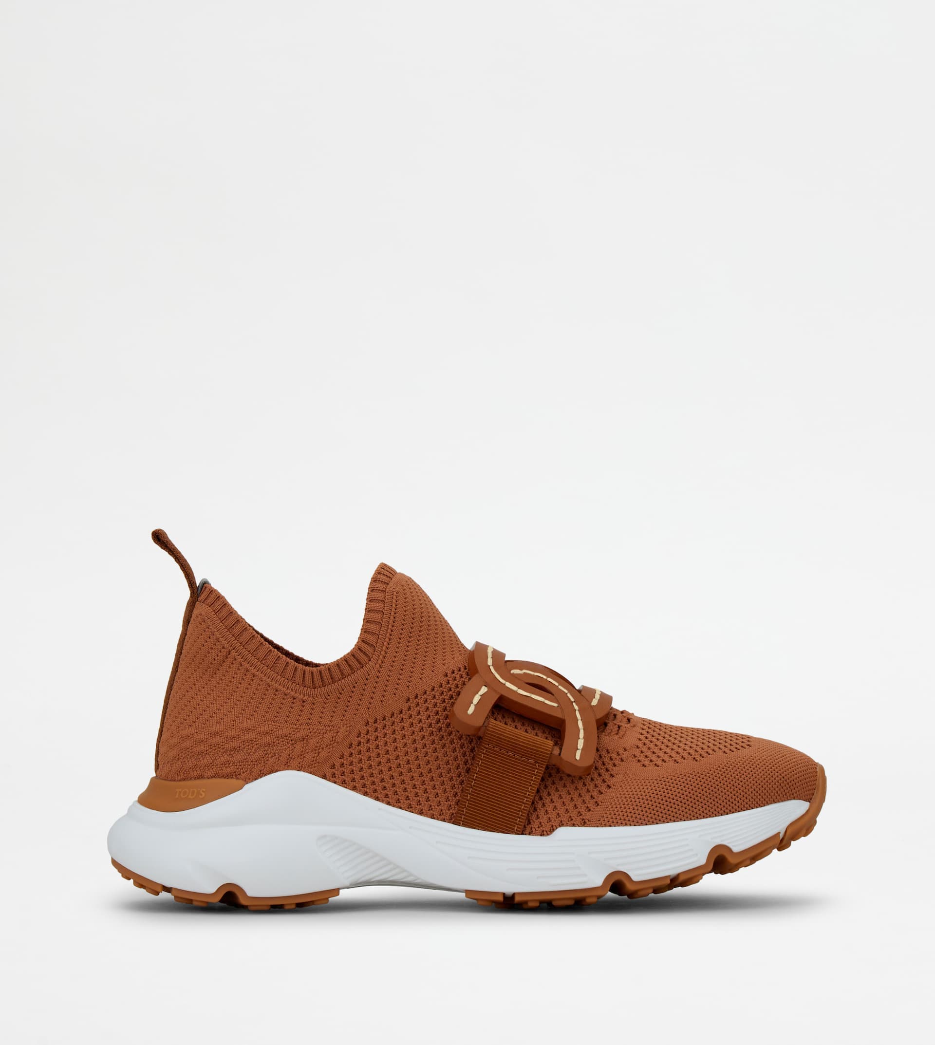 Sneakers in High-Tech Fabric — Brown — XXW54C0EM60Q6LS014