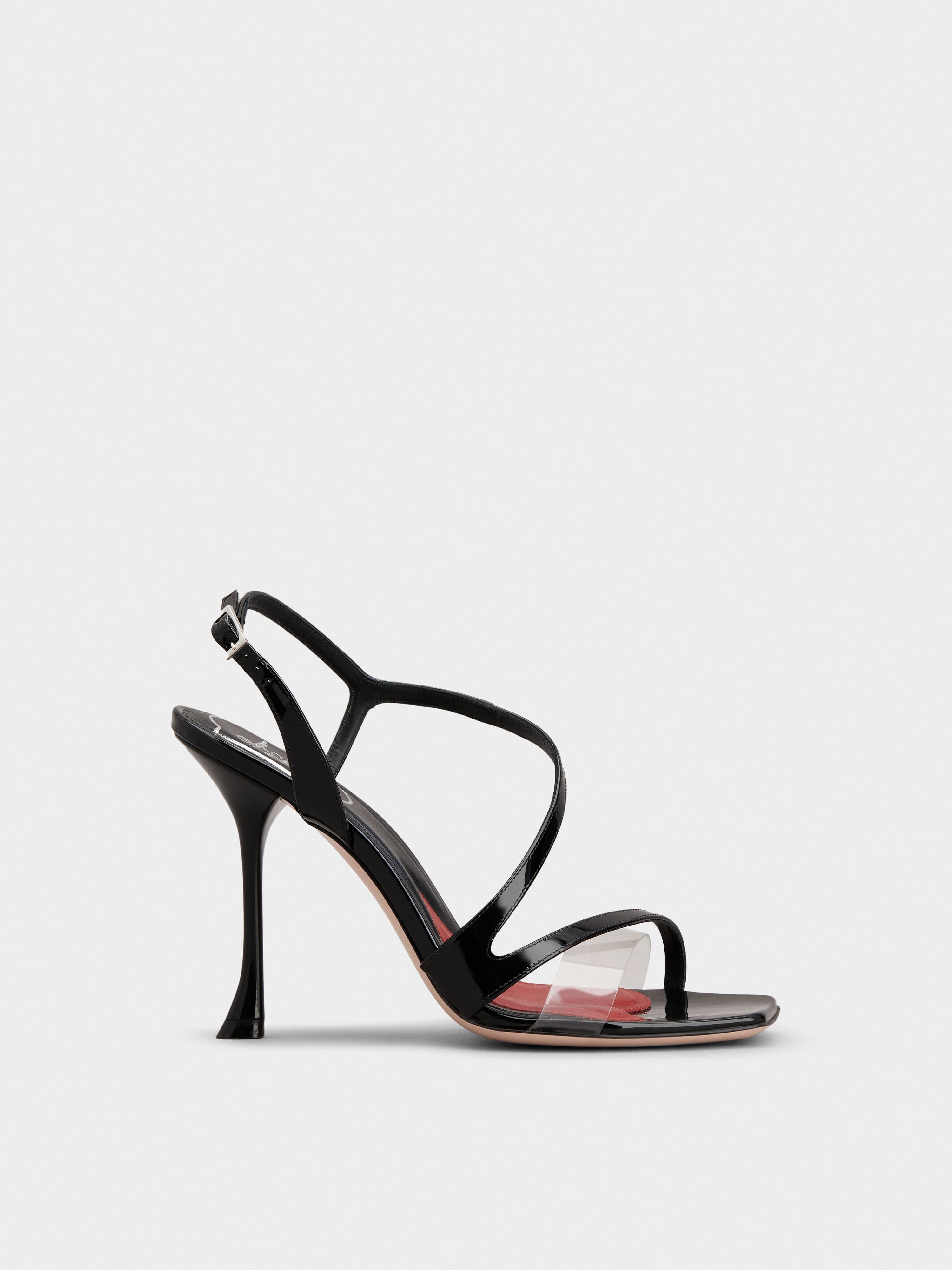I Love Vivier Sandals in PVC and Patent Leather — RVW622347006NG3382