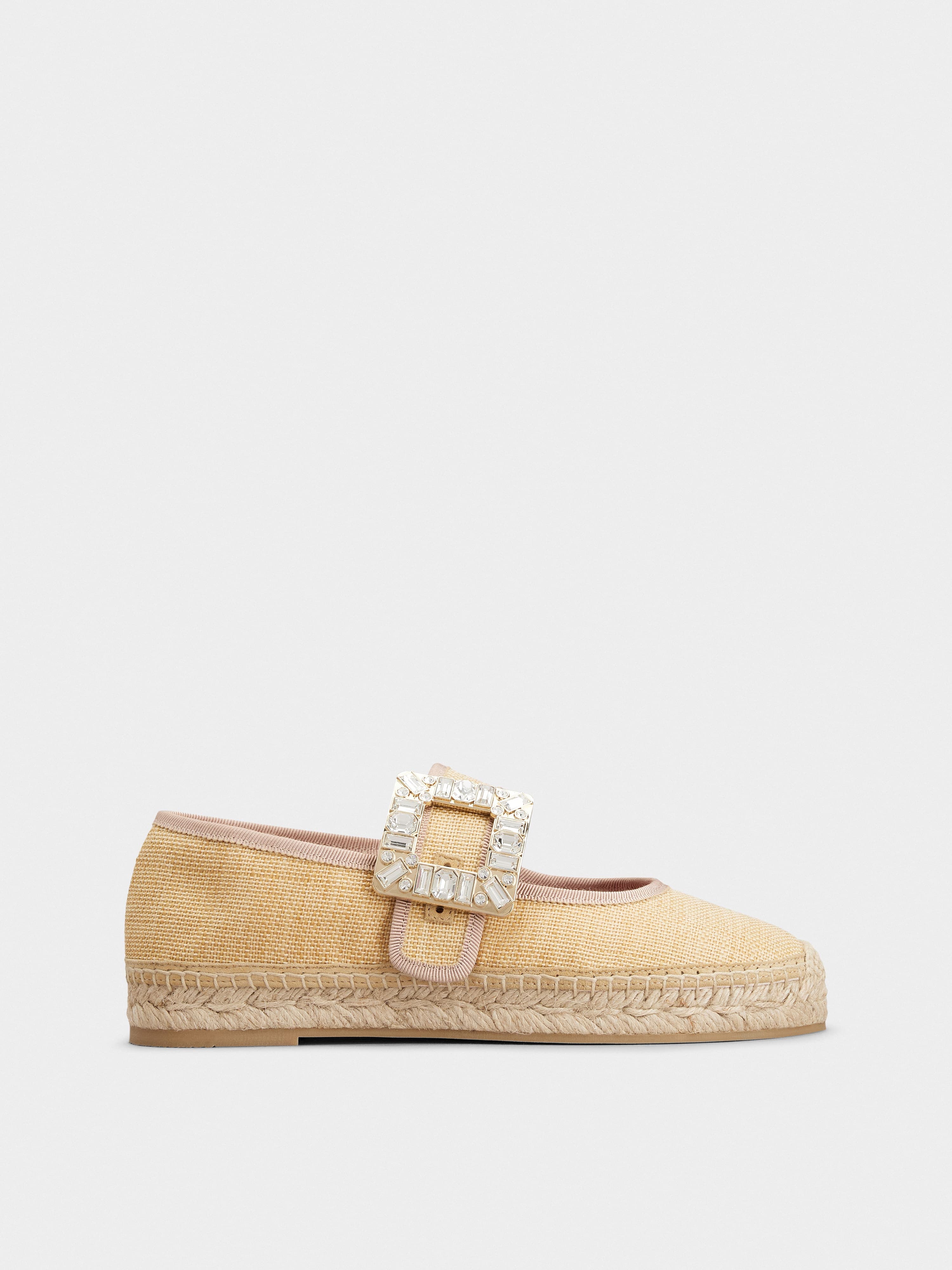 Strass Buckle Babies Espadrilles in Fabrics — RVW41232960NZ9BI68