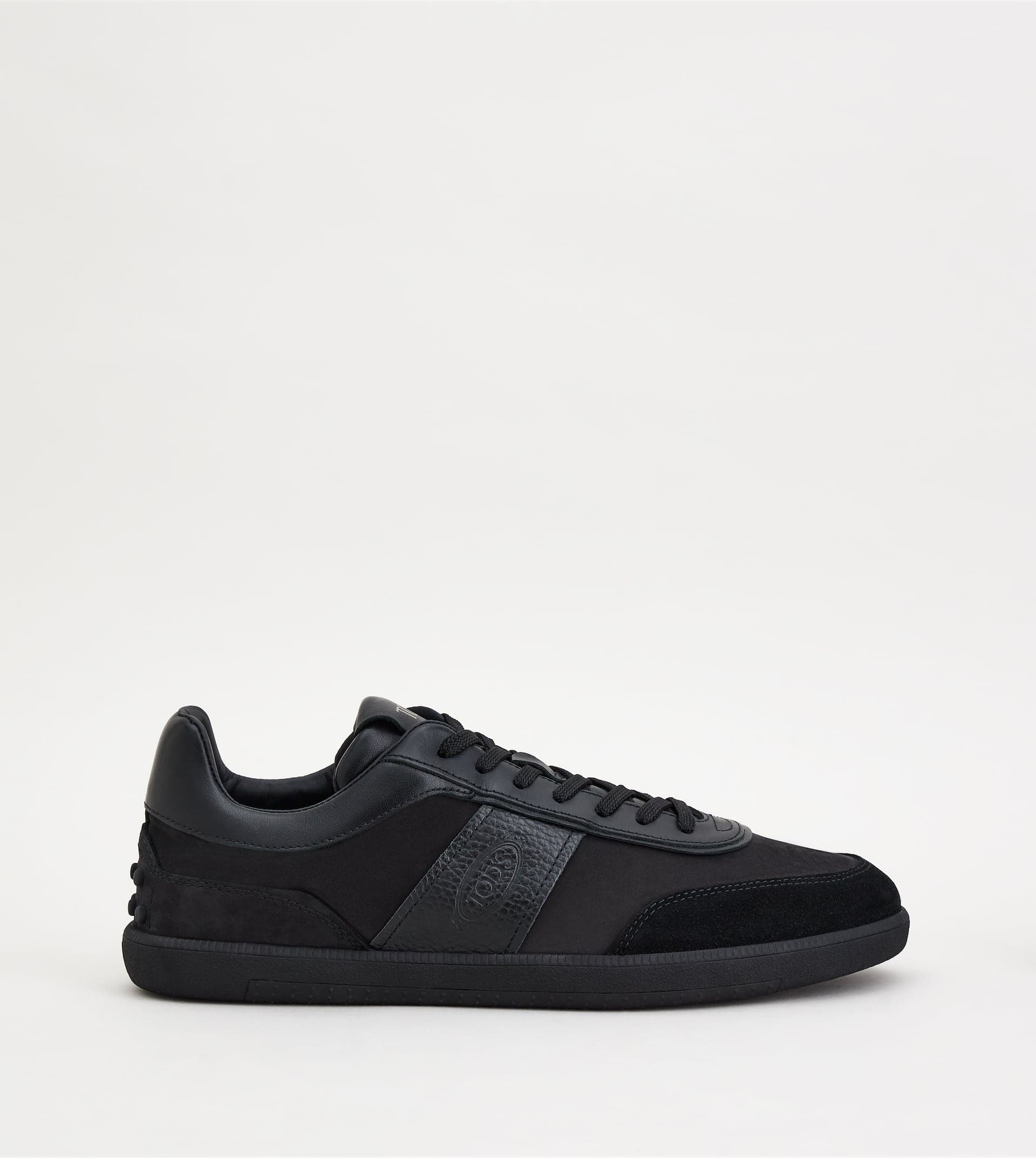 Tabs Sneakers in Suede — Black — XXM68C0DP30OV59996