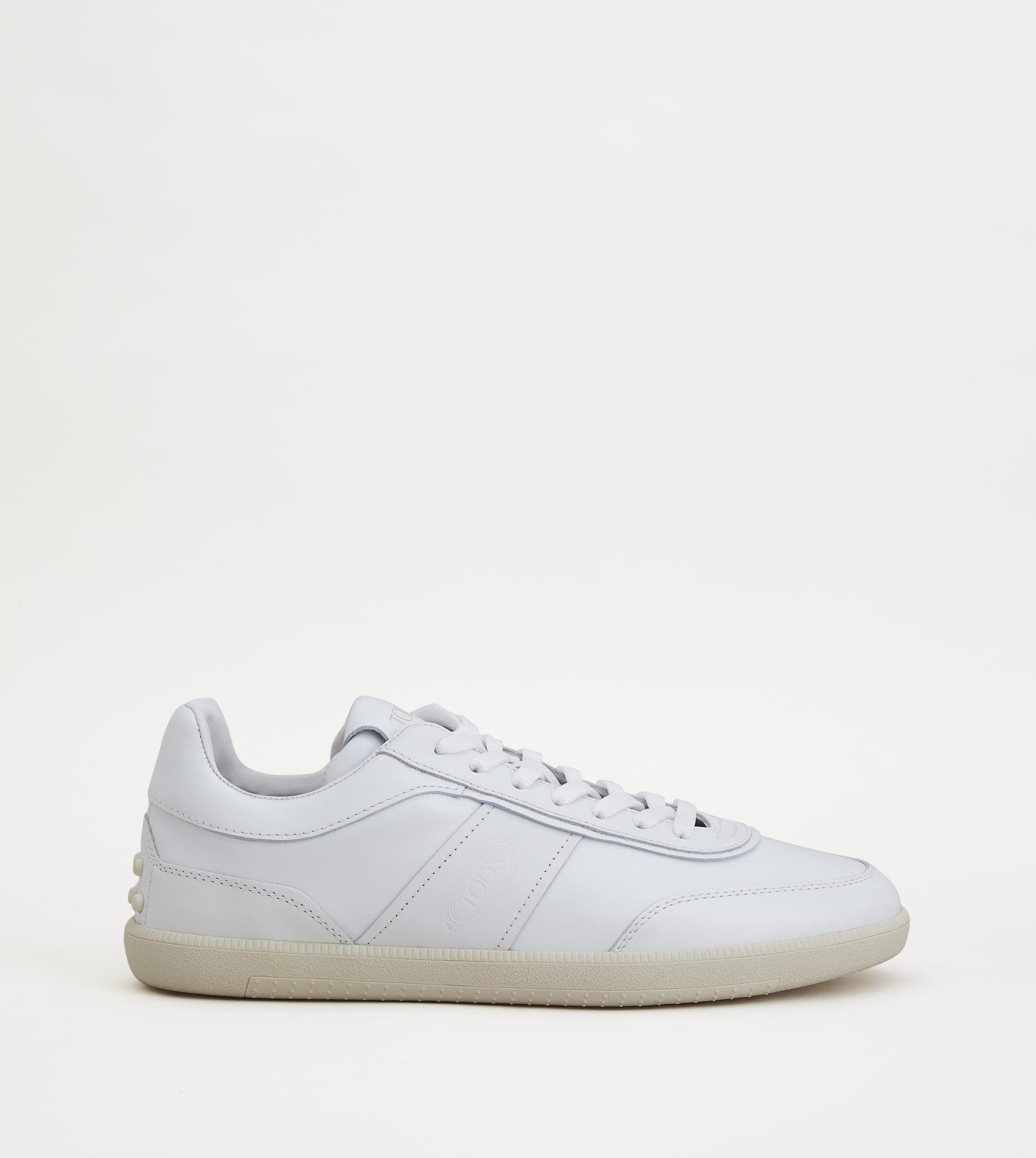 Tabs Sneakers in Leather — White — XXM68C0DP30OV7B001