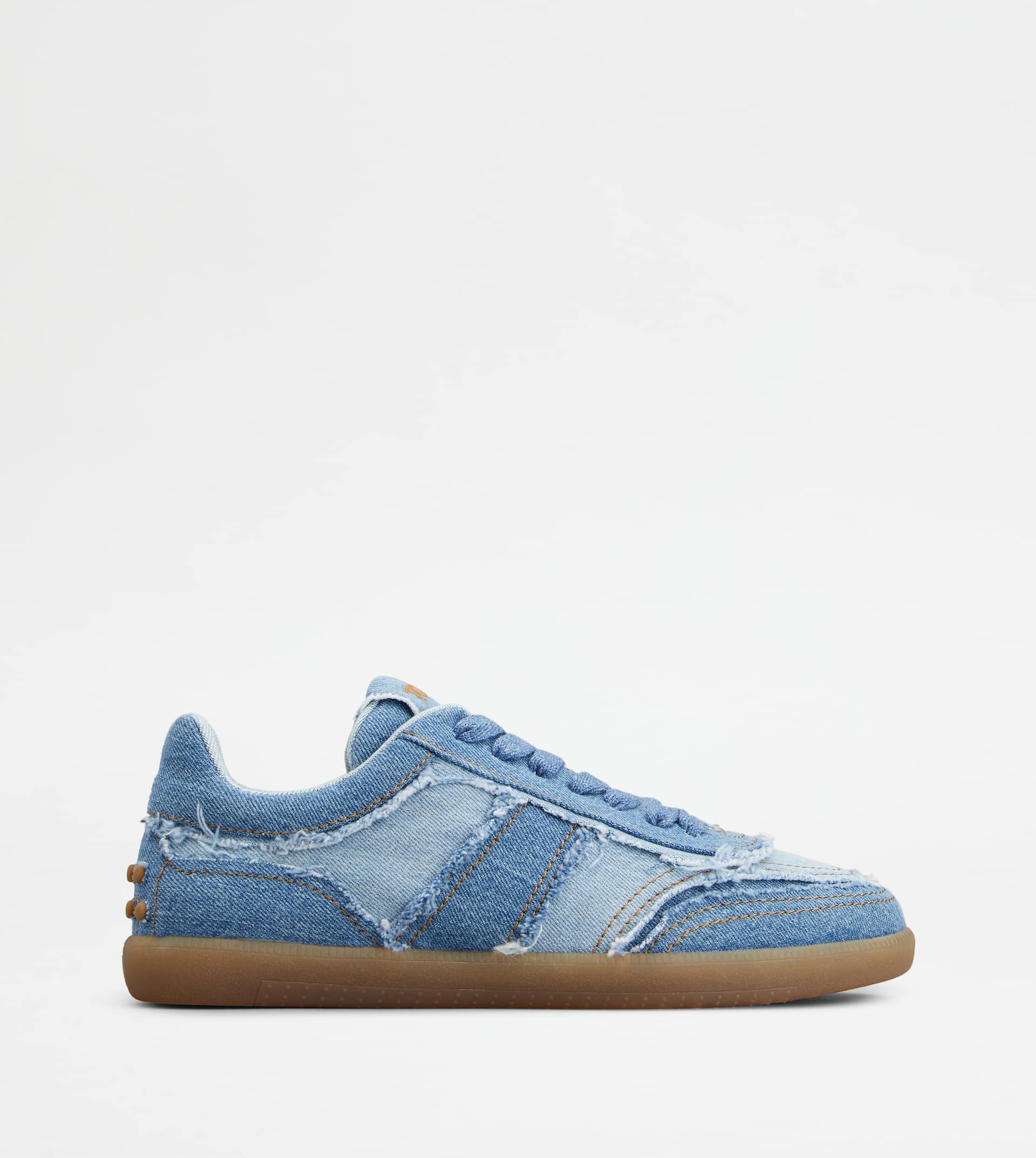 Tabs Sneakers in Denim — Light blue, Blue — XXM68C0HD00S4TZZFR