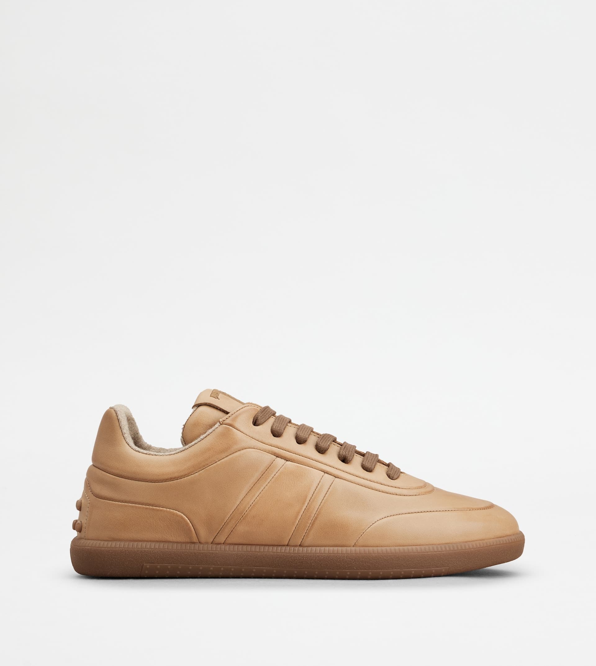 Tabs Sneakers in Leather — Beige — XXM68C0FW80SDLC207
