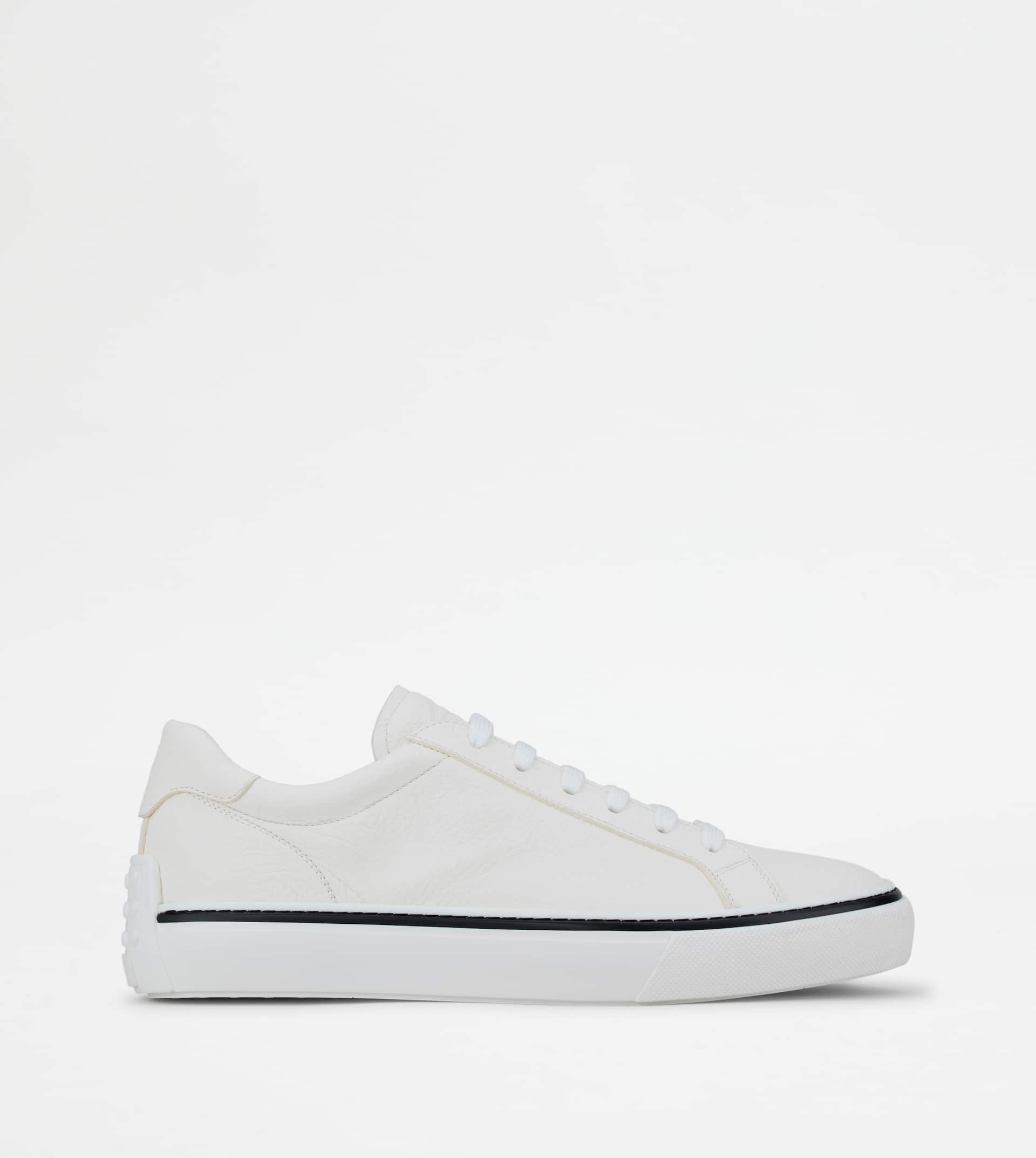 Sneakers in Leather — White — XXM03E0EA40EK0B003