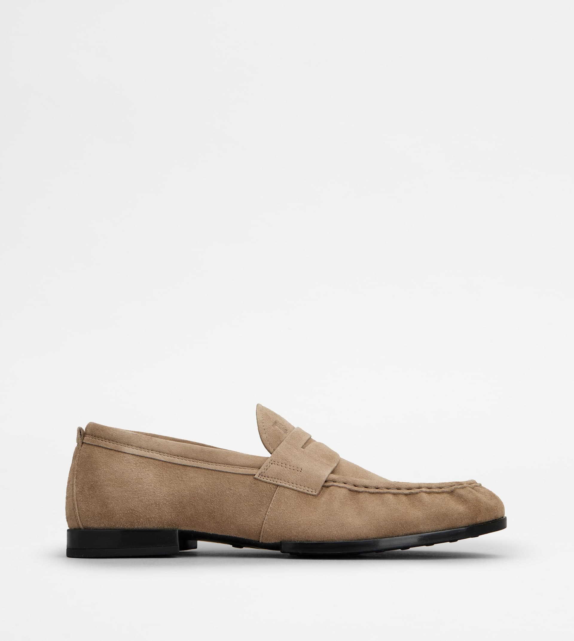 Loafers in Suede — Brown — XXM02E0EC60OA6S401