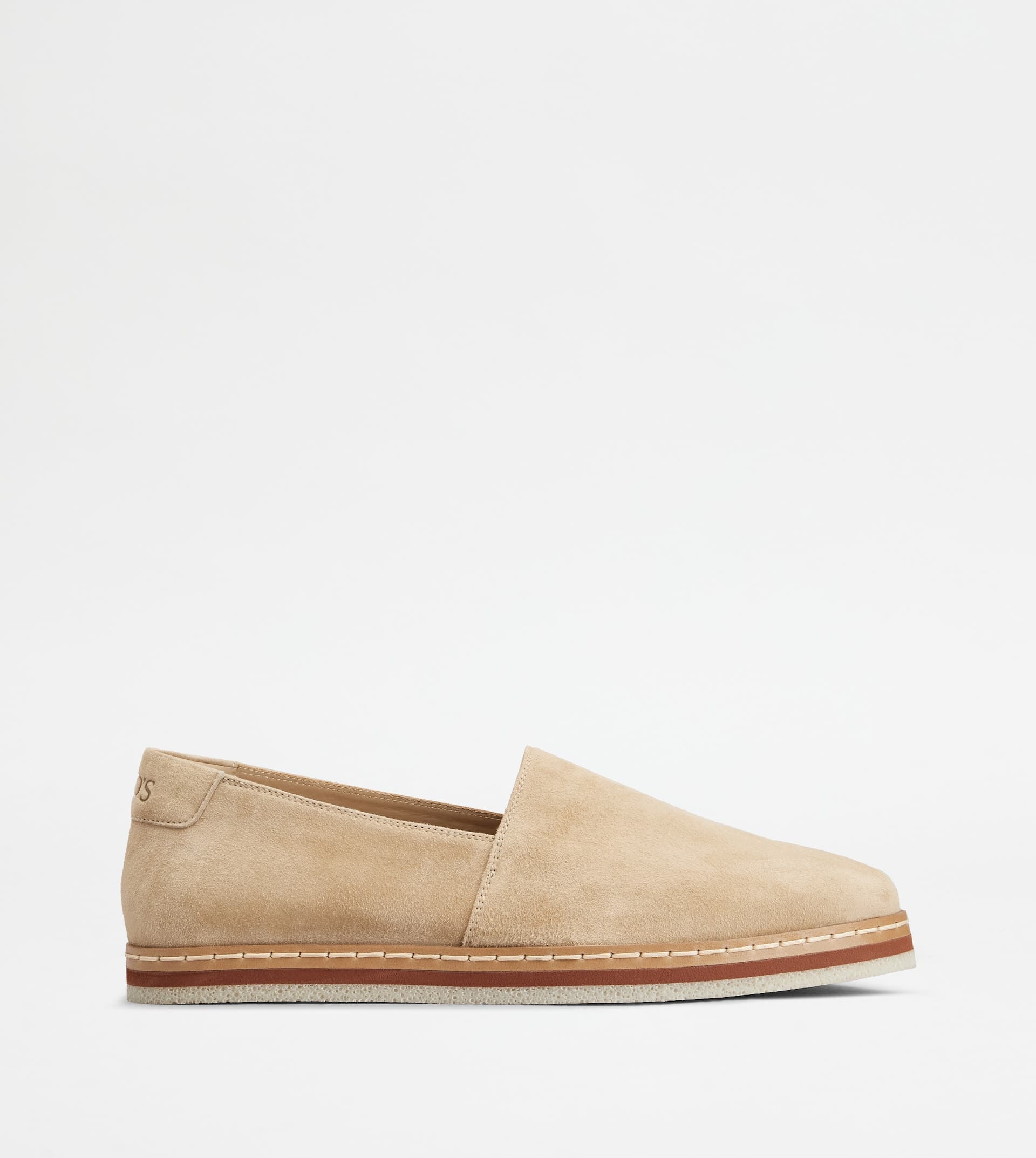 Slip-ons in Suede — Brown — XXM62K0GW30OA6C801