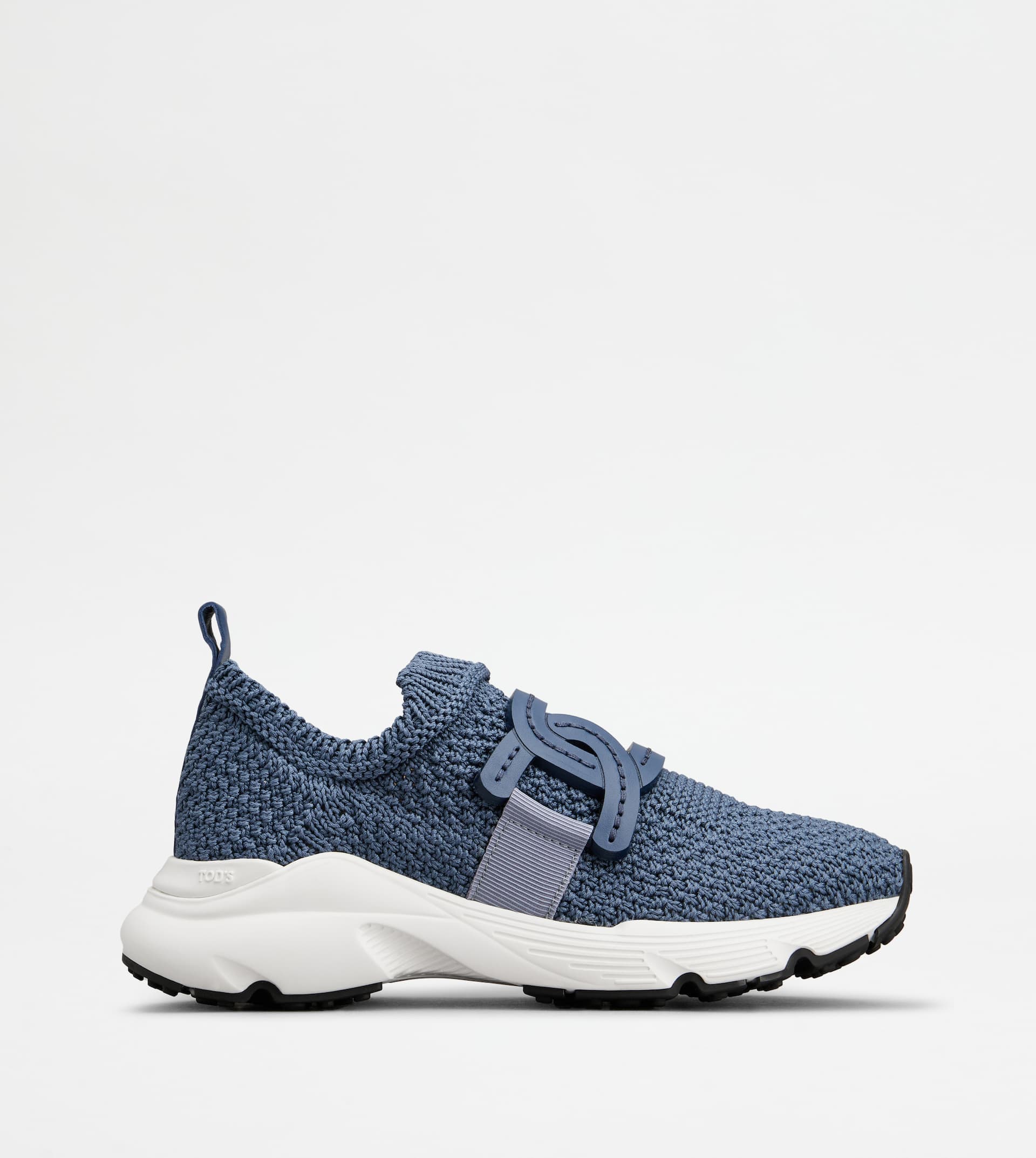 Slip-On Sneakers in Fabric — Blue — XXW54C0EM62RFCU624