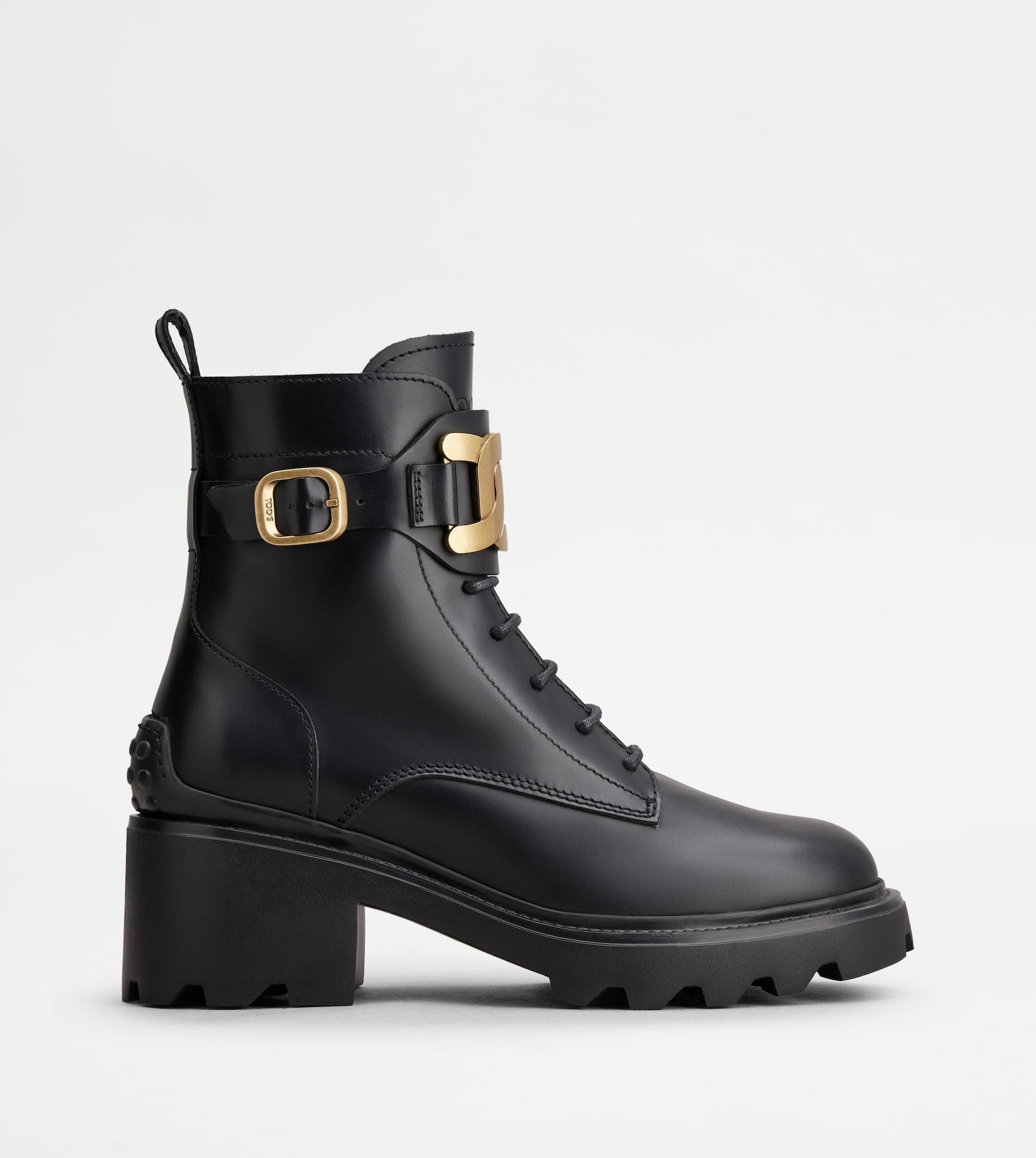 Kate Ankle Boots in Leather — Black — XXW08D0GL00QGWB999