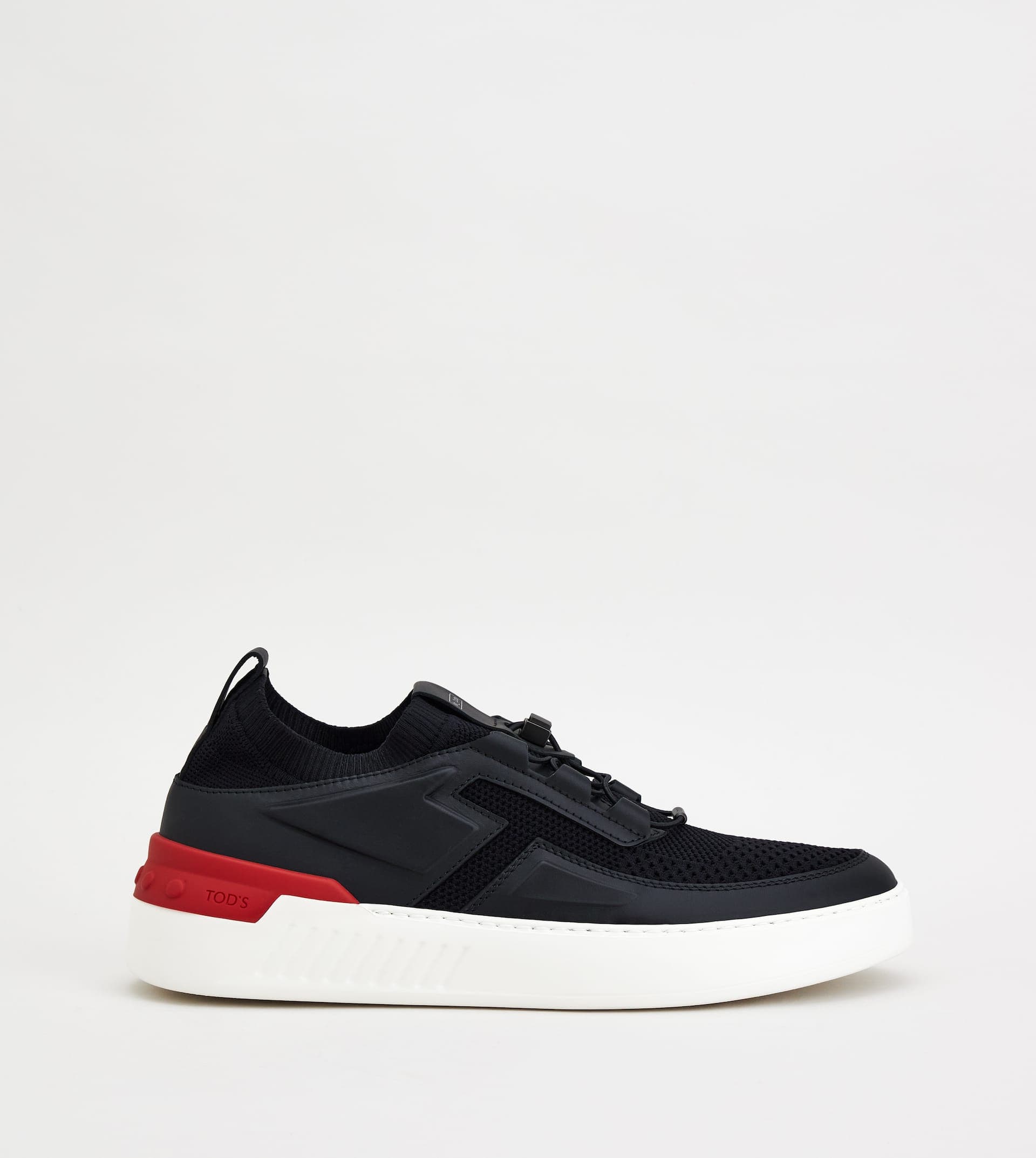 No_Code X in Leather and High Tech Fabric — Black — XXM14C0CM30NXIB999