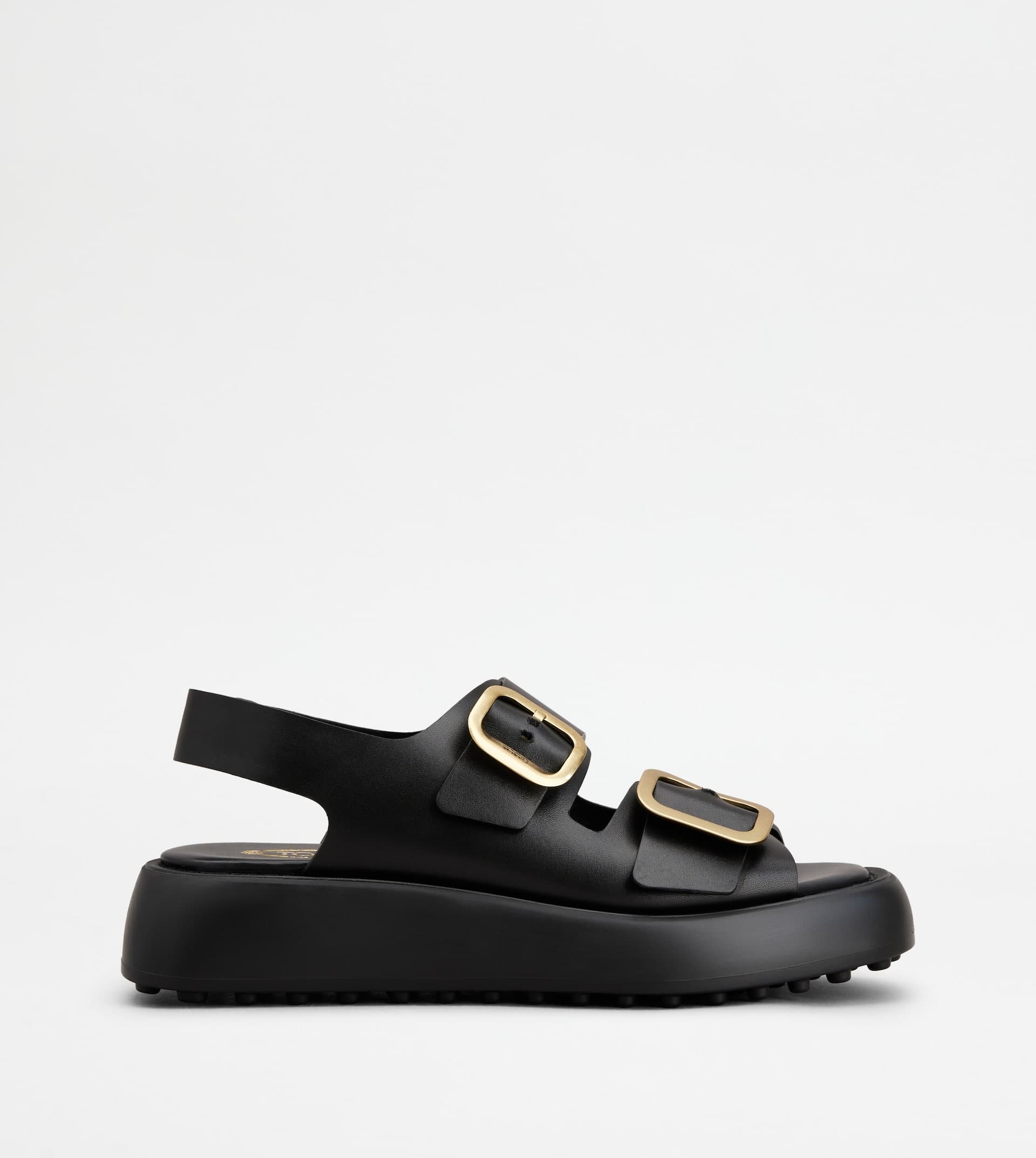Sandals in Leather — Black — XXW11K0FH50GOCB999