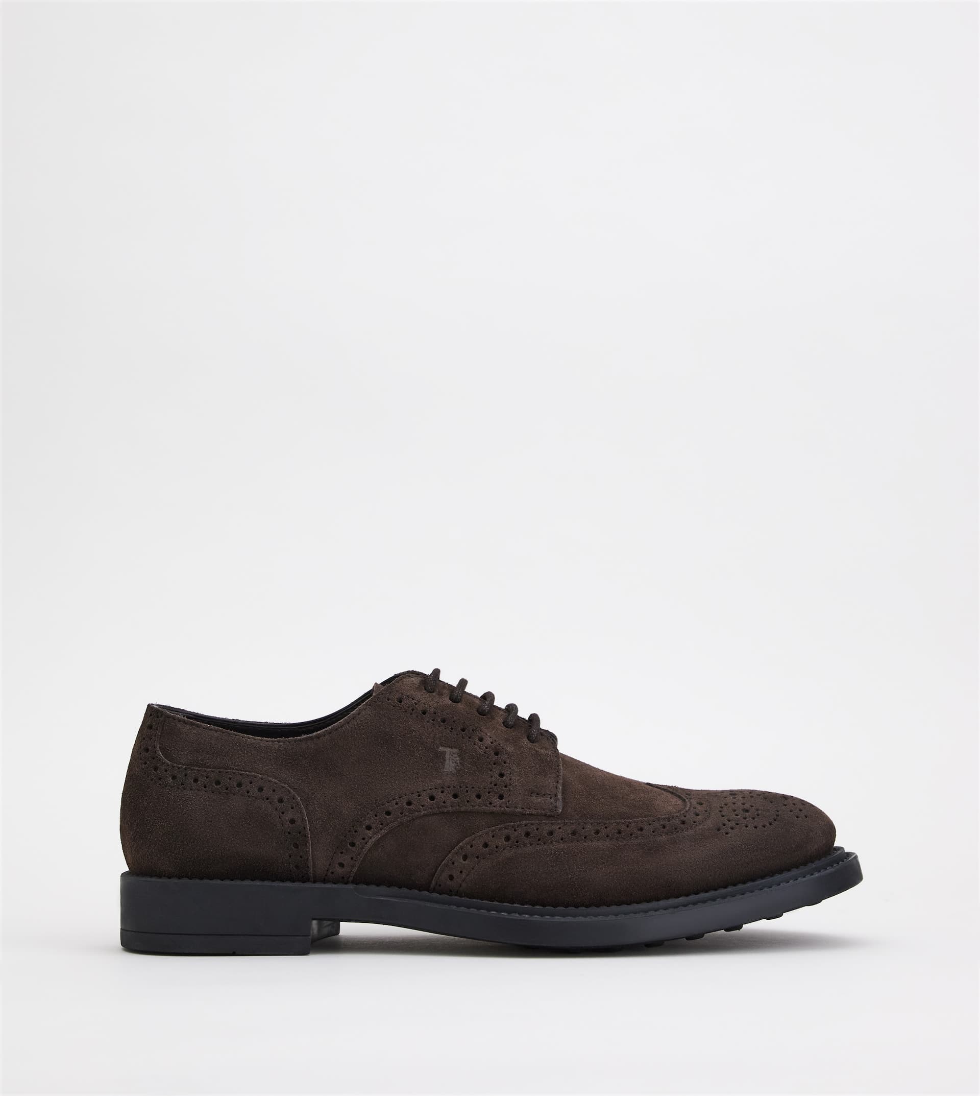 Lace-ups in Suede — Brown — XXM62C00C10RE0S800