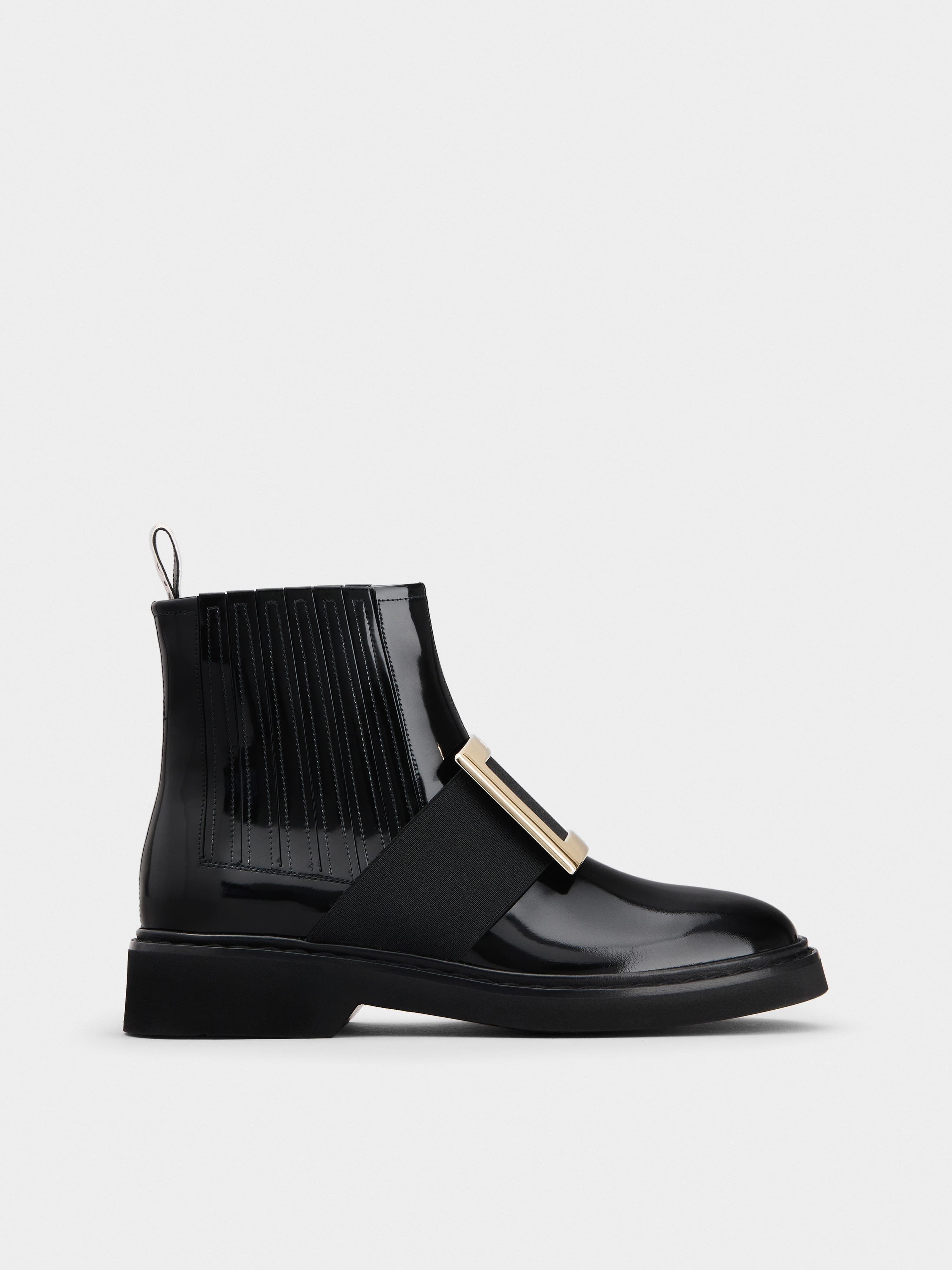 Viv' Rangers Chelsea Booties in leather — RVW54825170MRKB999