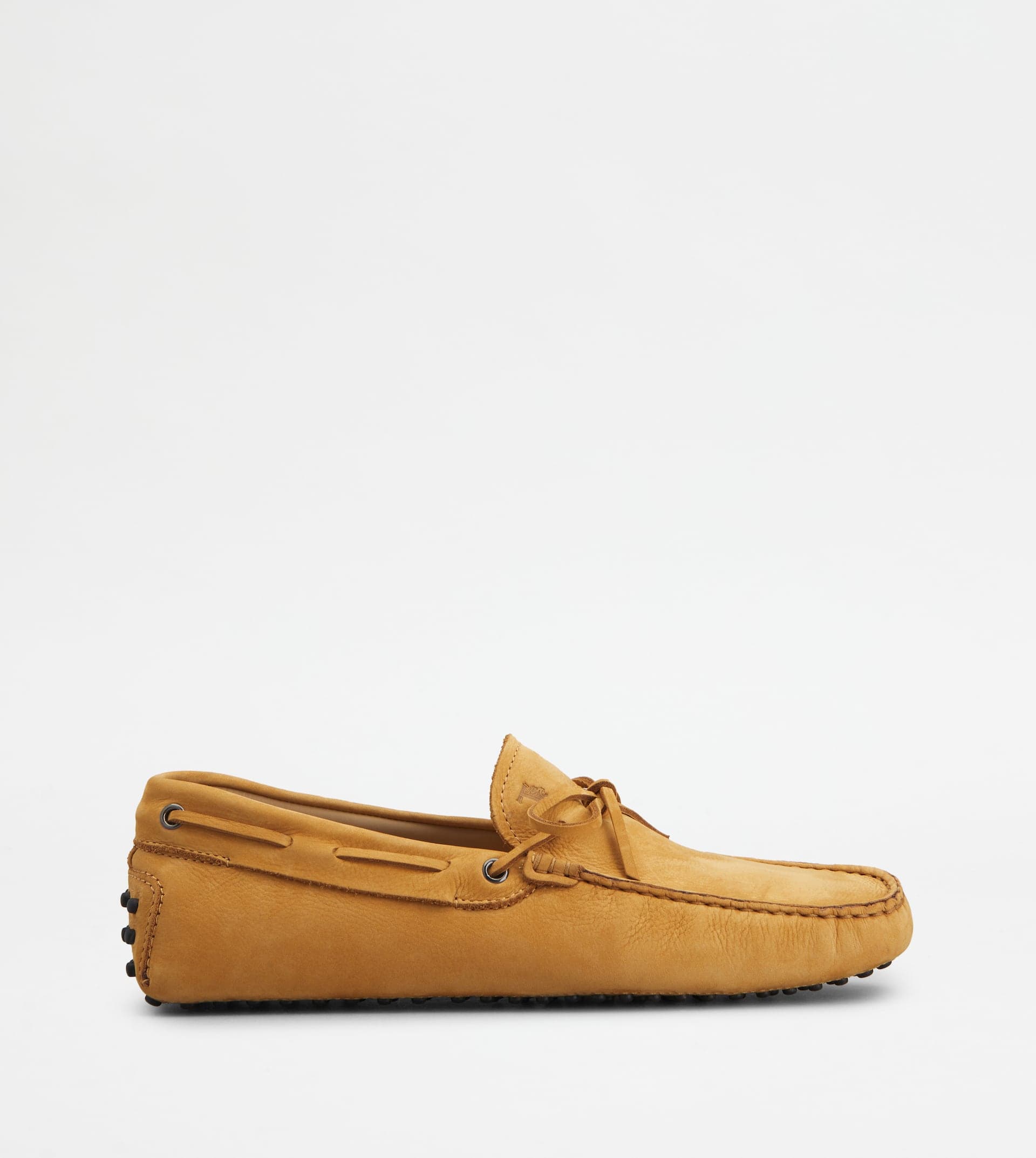 Gommino Driving Shoes in Nubuck — Yellow — XXM0GW054706RNG410