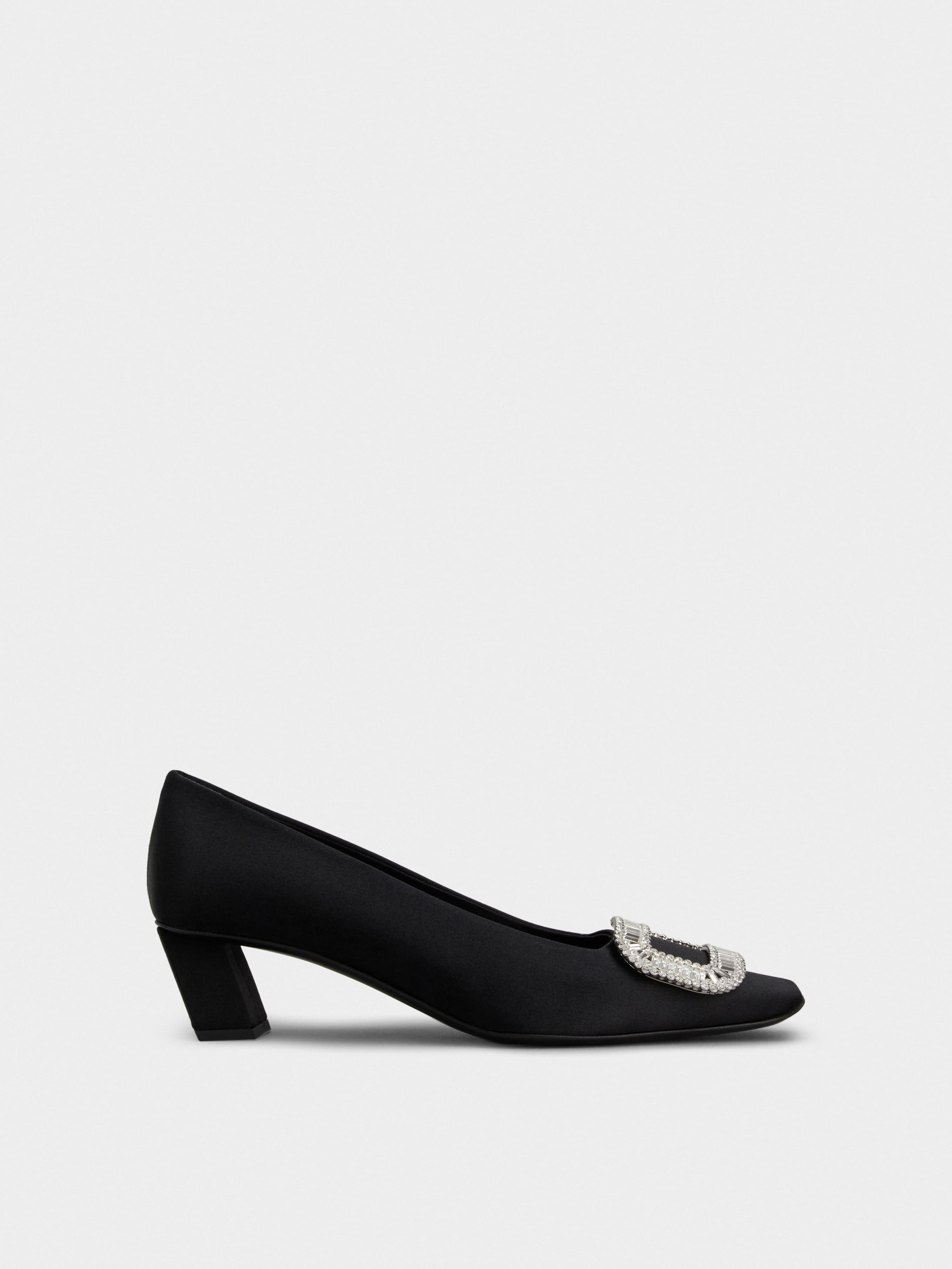 Belle Vivier Pumps in satin — RVW00602220RS0B999