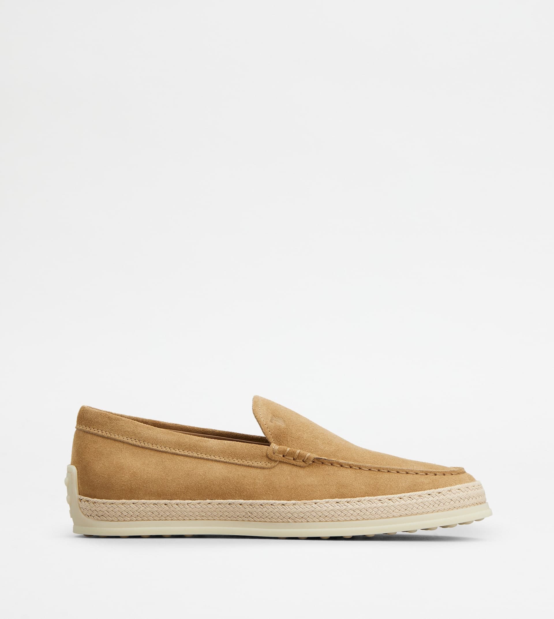 Slip-Ons in Suede — Beige — XXM0TV0AJ30RE09996