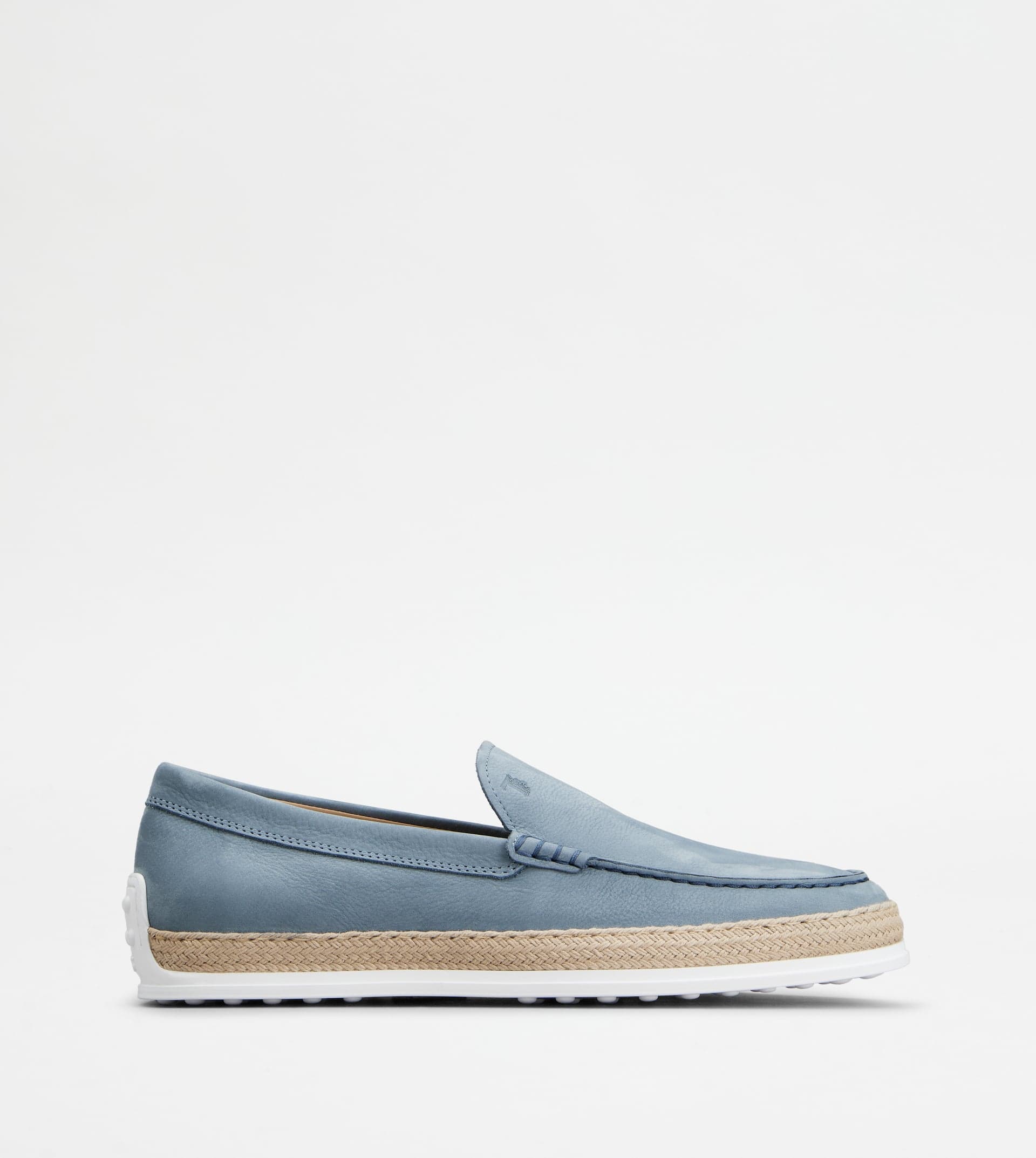 Slip-Ons in Nubuck — Light blue — XXM0TV0AJ306RNU200