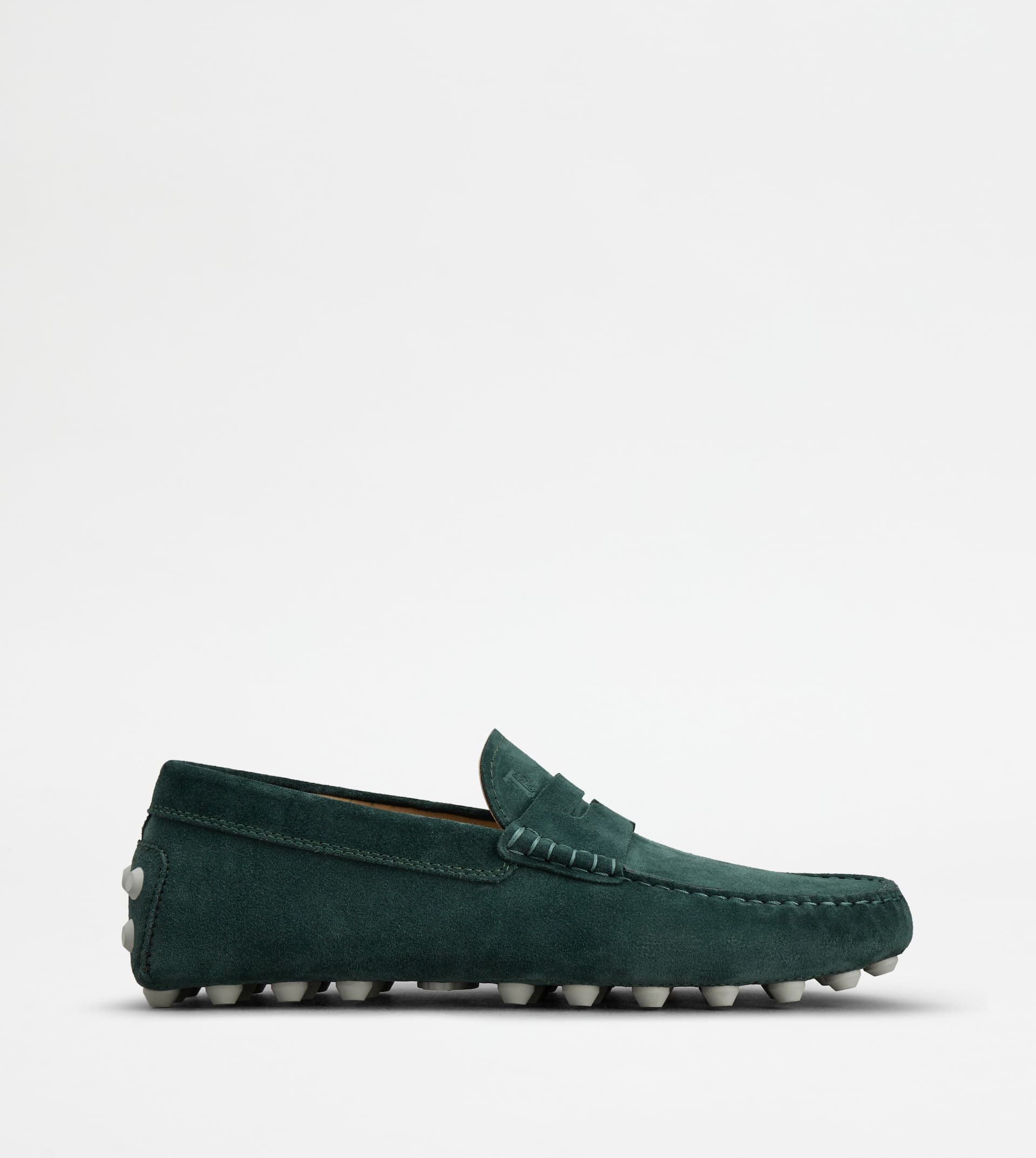 Gommino Bubble in Suede — Green — XXM52K00640RE0T211