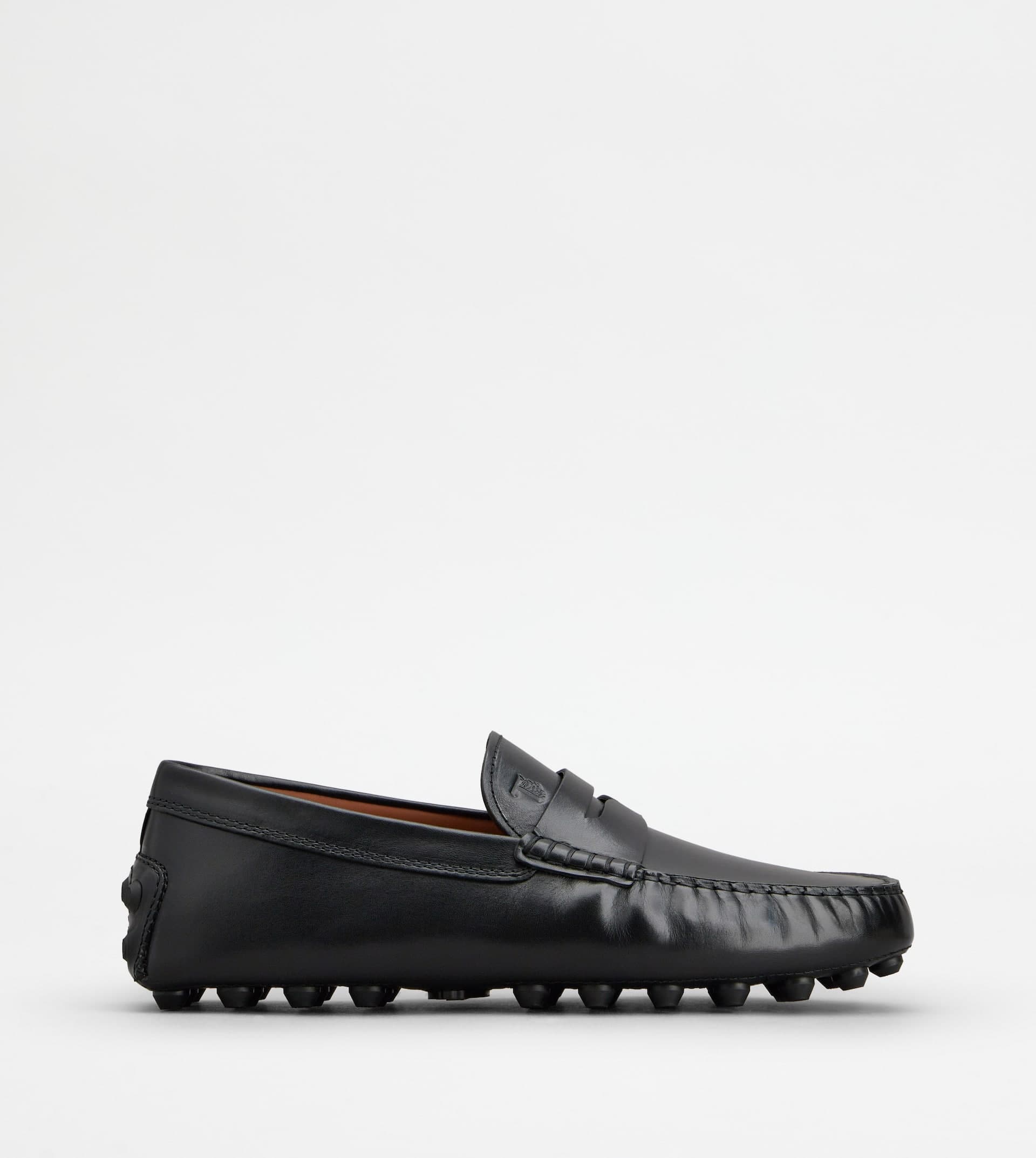 Gommino Bubble Loafers in Leather — Black — XXM52K00640BL0B999