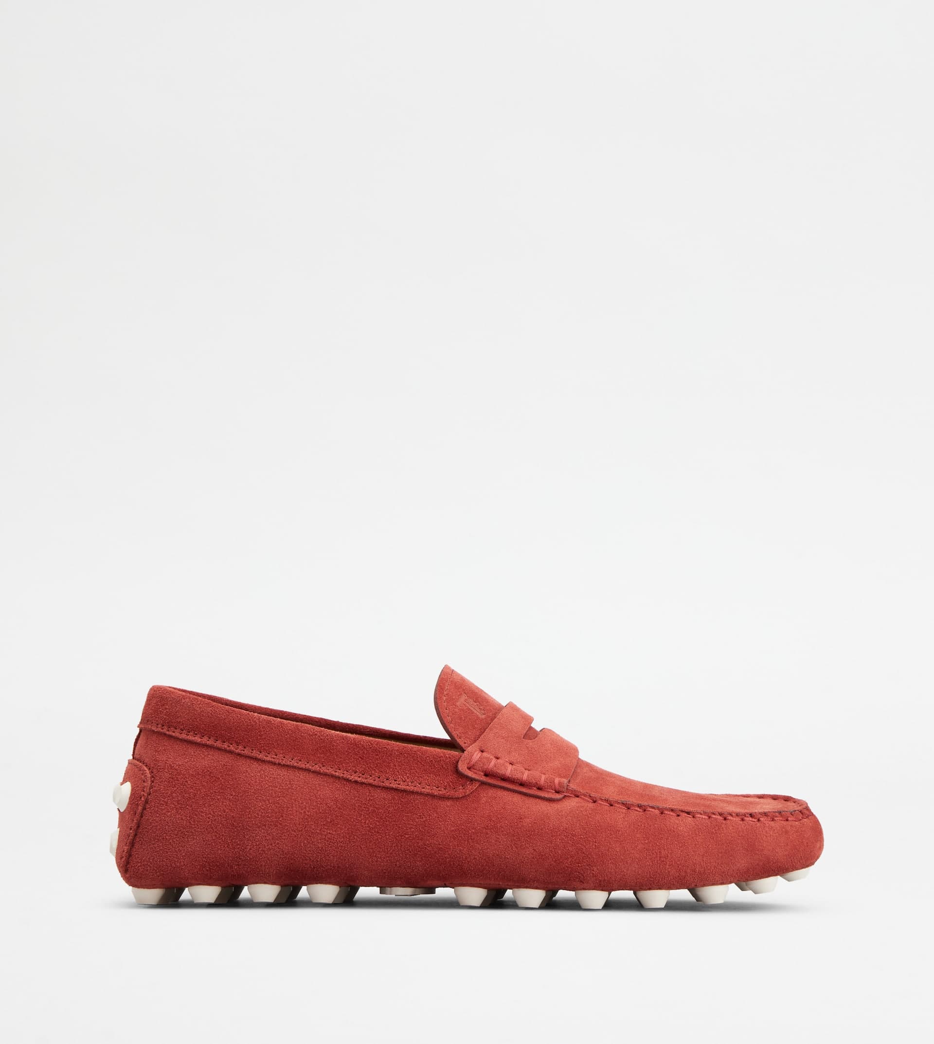 Gommino Bubble in Suede — Red — XXM52K00640RE09980