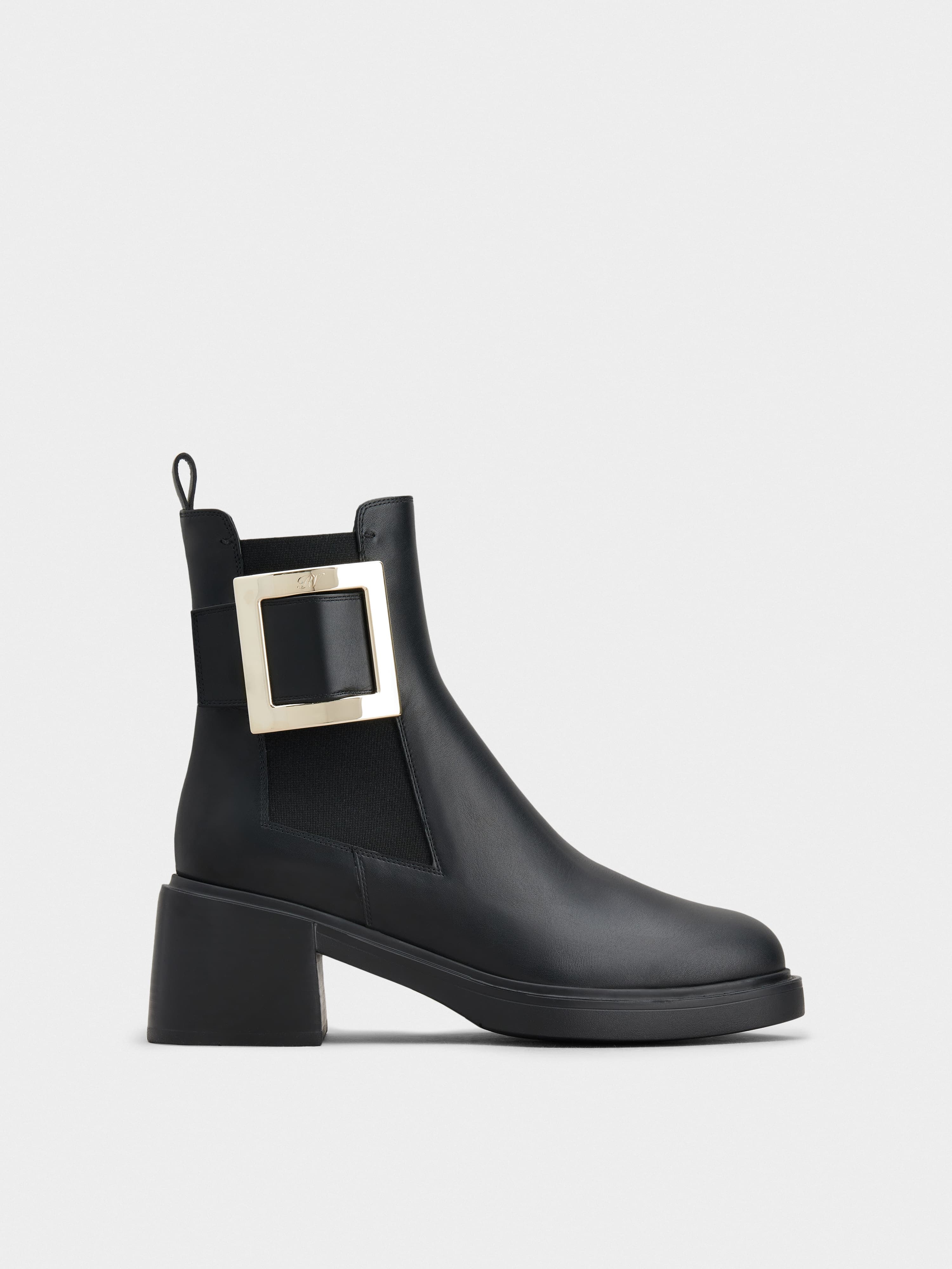 Viv' Rangers Chelsea Booties in leather — RVW59825930SOAB999