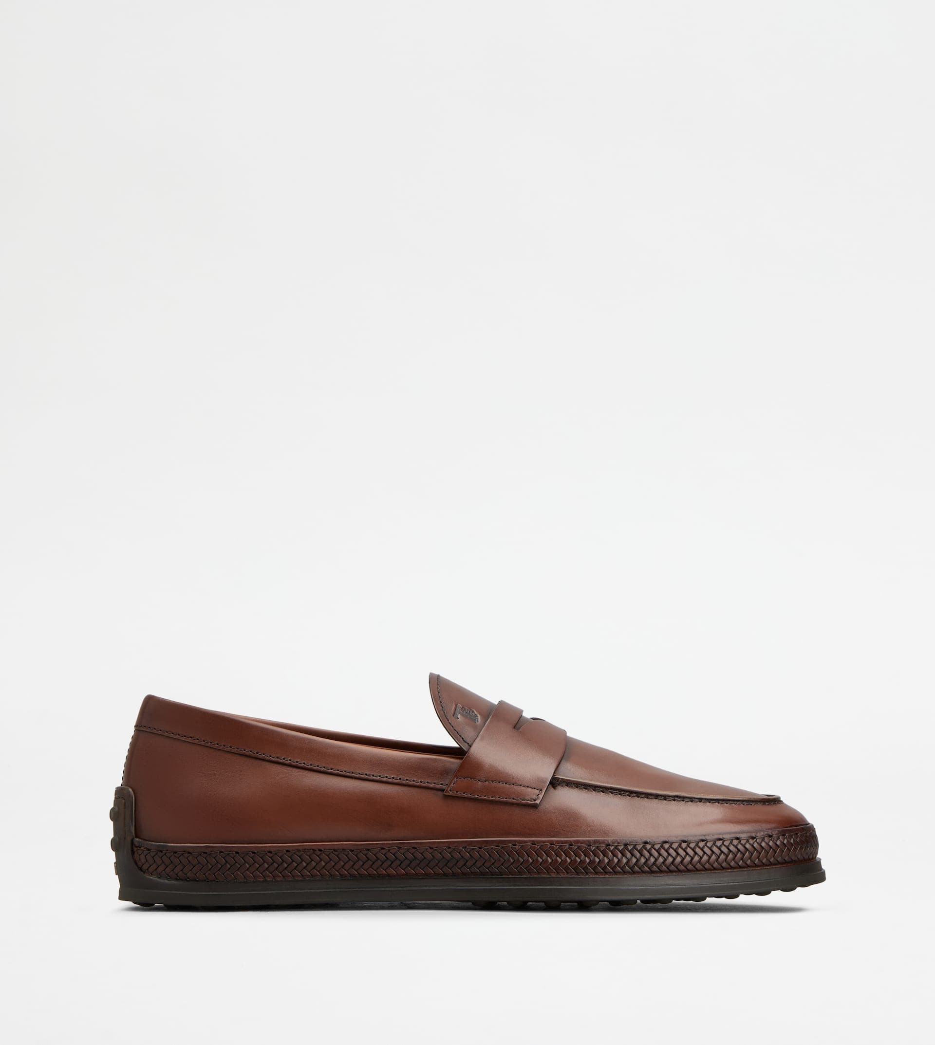 Loafers in Leather — Brown — XXM07L0FQ80NF5S607