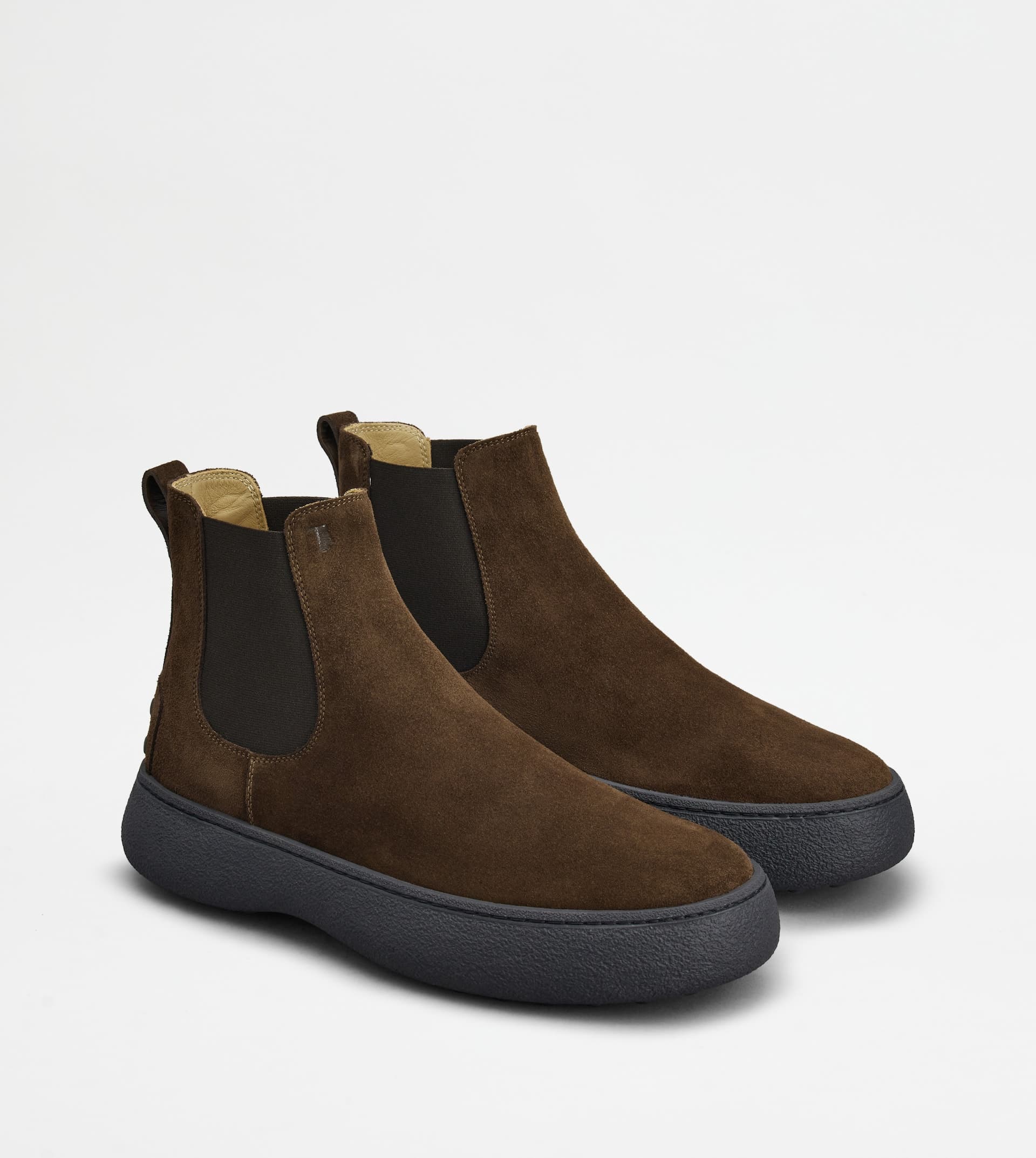 W. G. Heritage Chelsea Boots in Suede — Brown — XXM09J00P20RE0S611