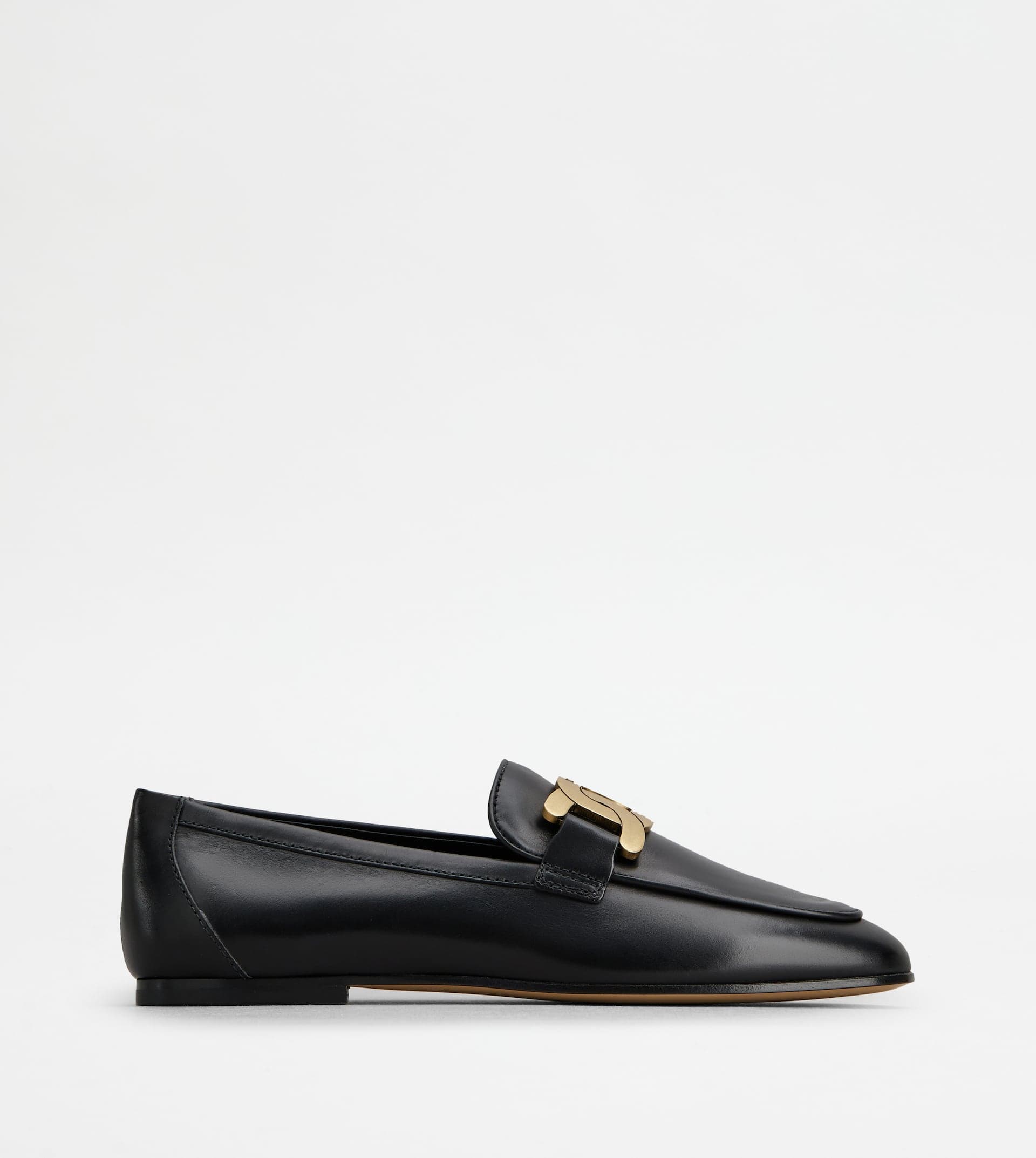 Kate Loafers in Leather — Black — XXW79A0DD00NF5B999