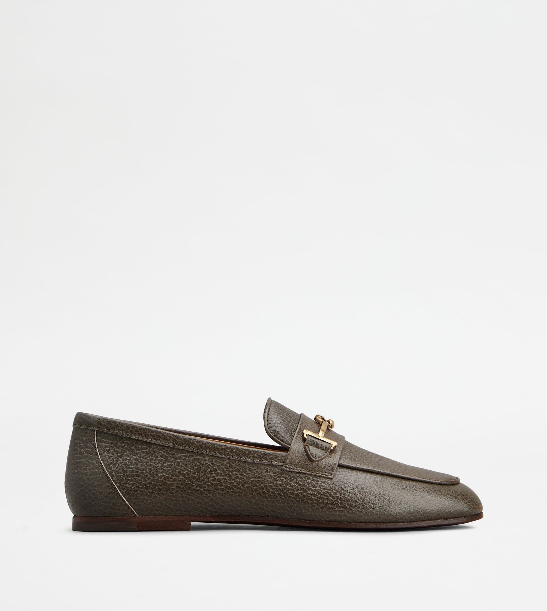 Loafers in Leather — Brown — XXW79A0HM60MBWS404