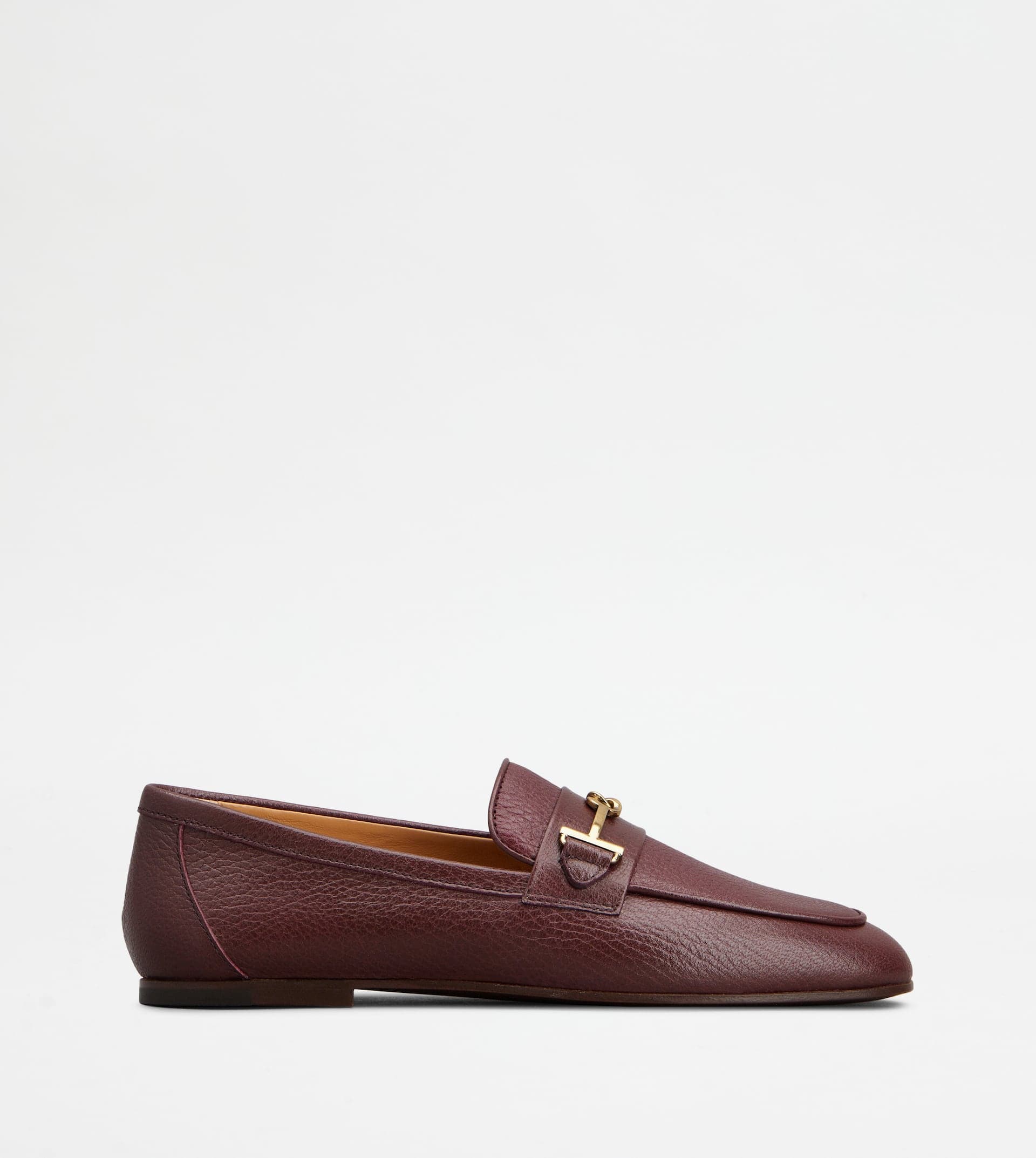 Loafers in Leather — Burgundy — XXW79A0HM60MBWR814