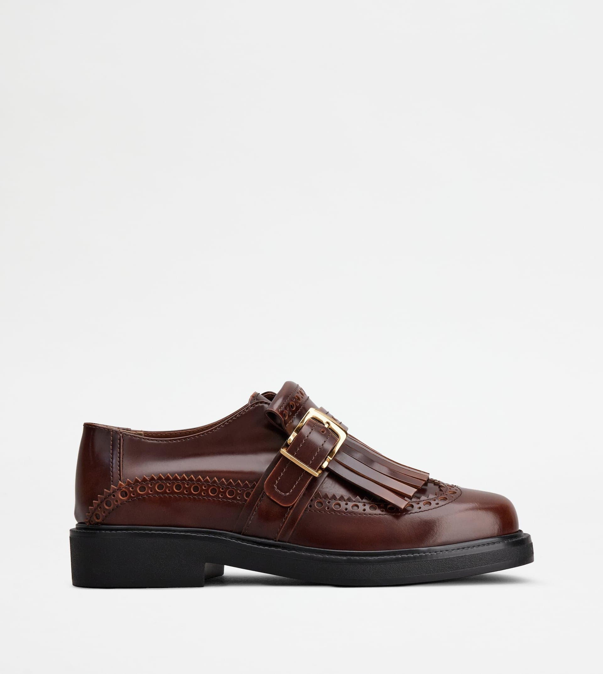 Monkstraps in Leather — Brown — XXW20L0IL00SHAS003