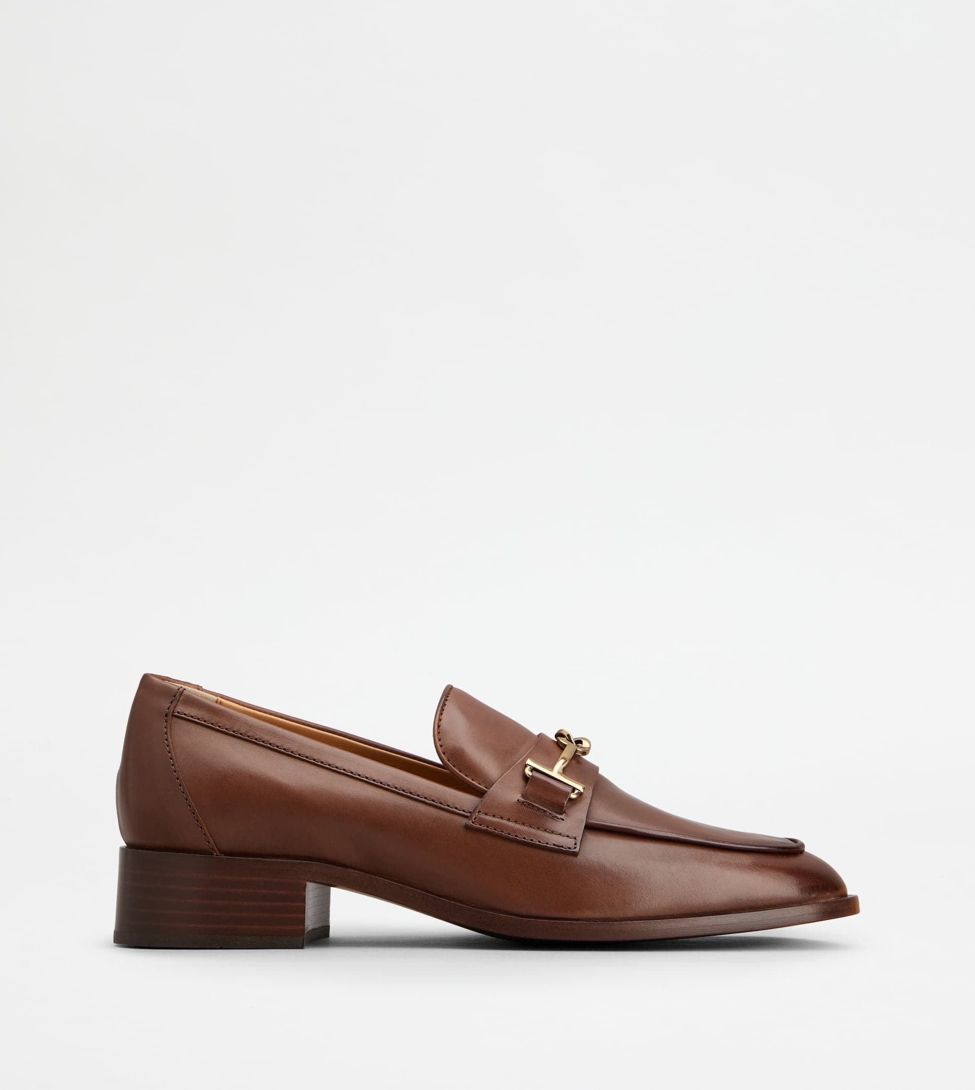 Loafers in Leather — Brown — XXW28K0HP50NF5S607