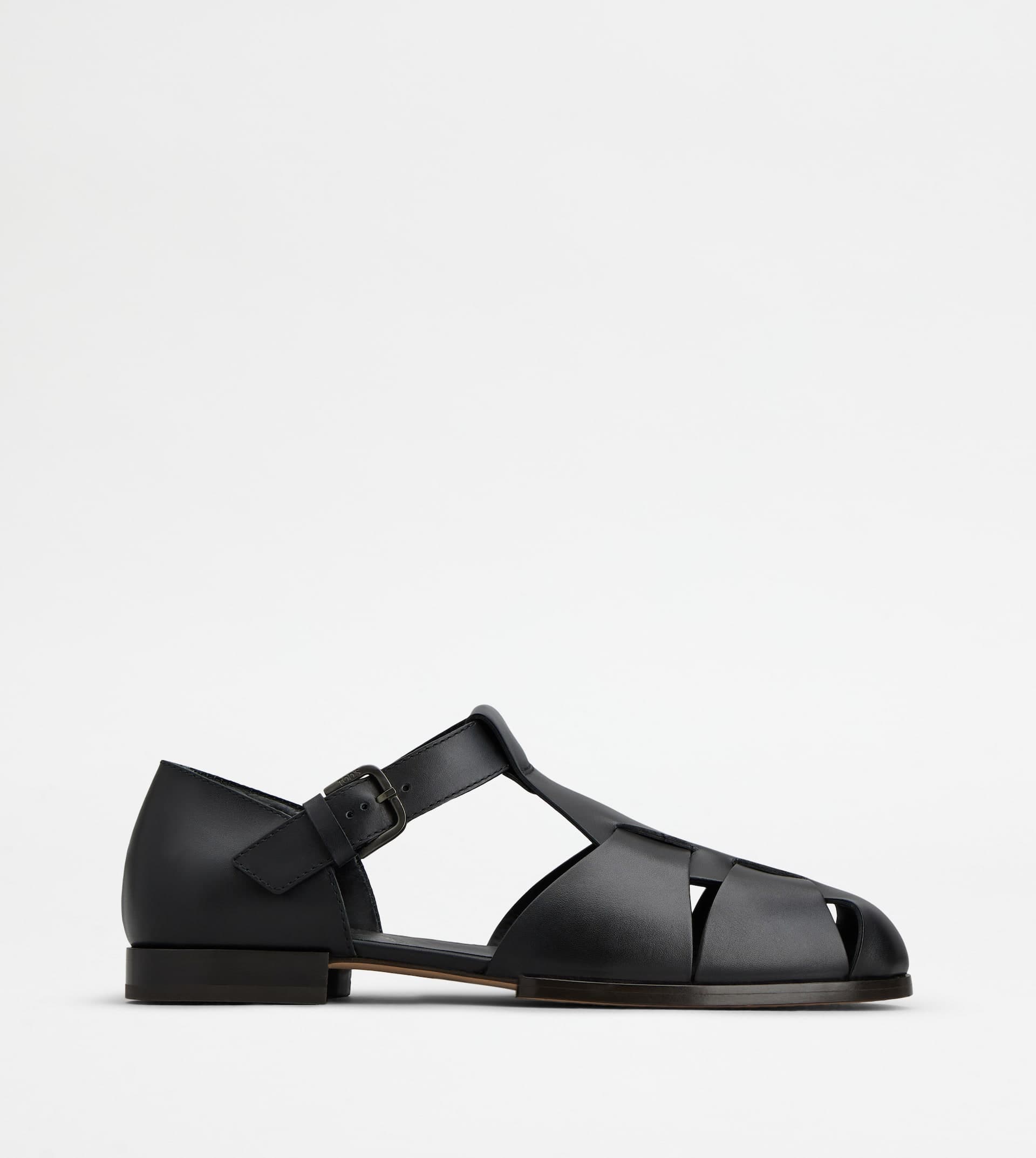 Sandals in Leather — Black — XXM01G0IF50D90B999