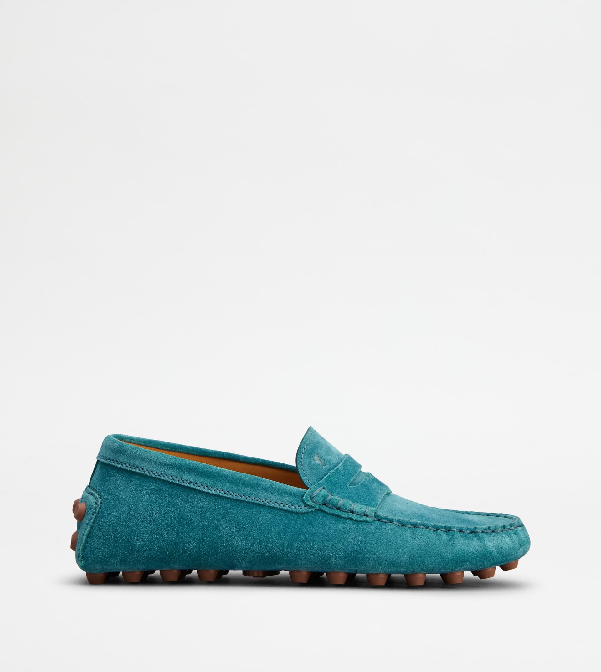 Gommino Bubble in Suede — Green — XXW52K00010RE0T226