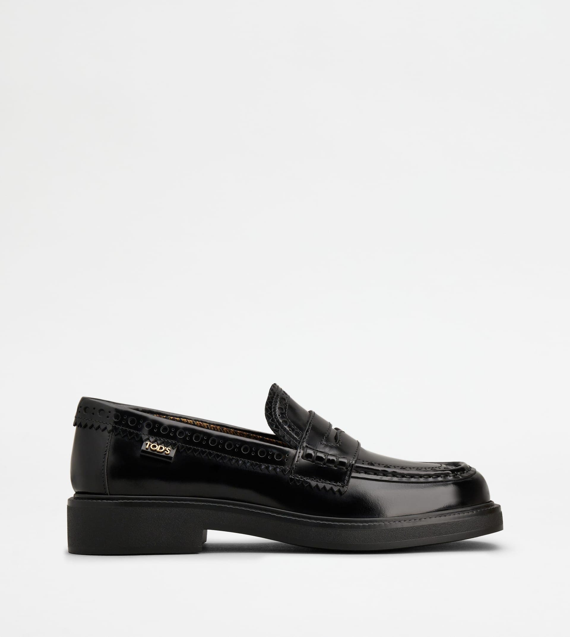 Loafers in Leather — Black — XXW20L0IM50SHAB999