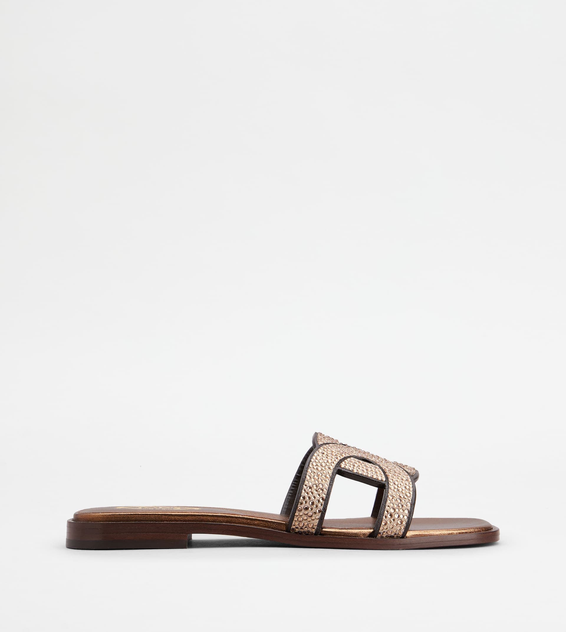 Kate Sandals in Suede — Brown — XXW70K0GU71CR0C609