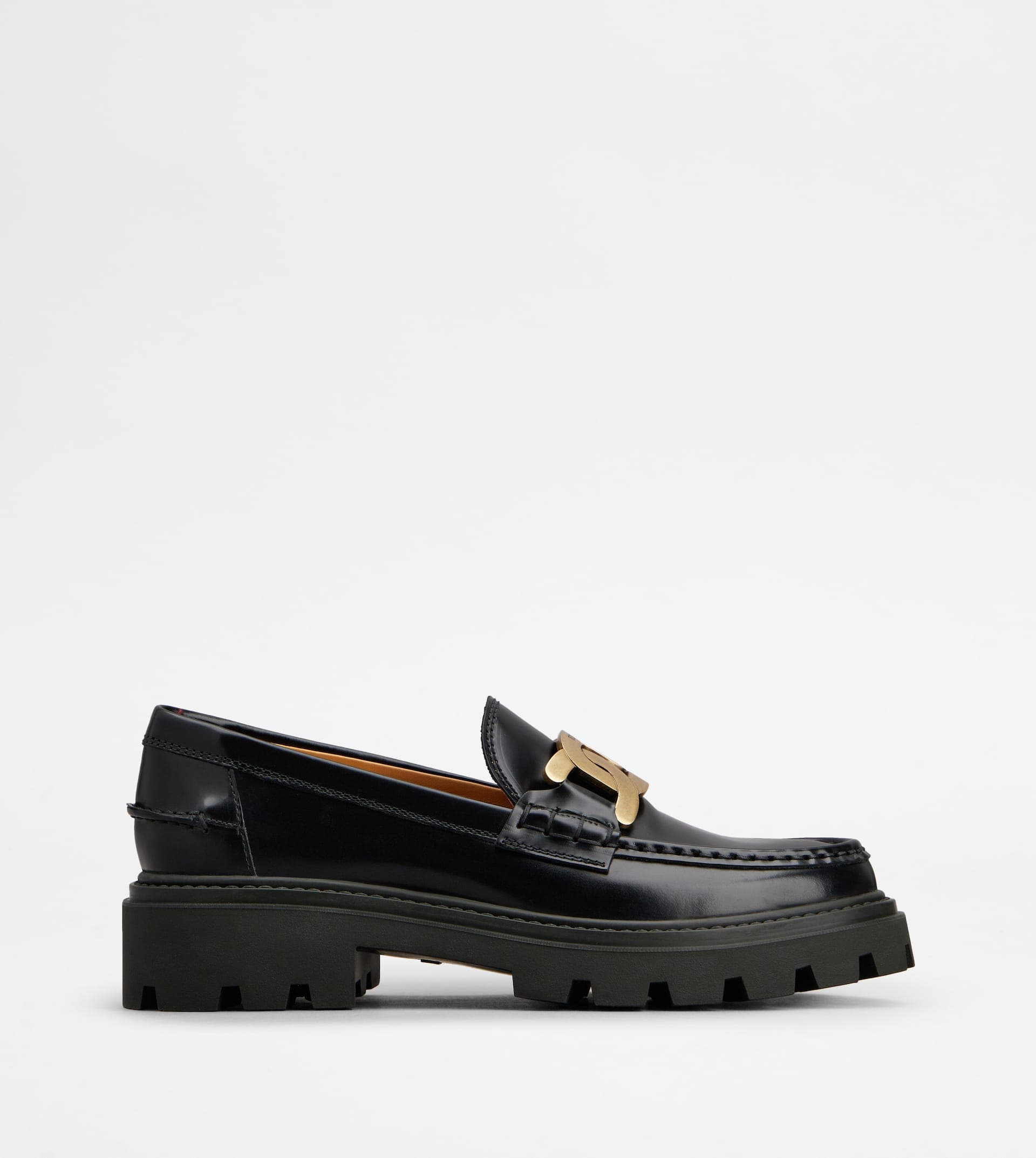 Kate Loafers in Leather — Black — XXW08J0HL60SHAB999