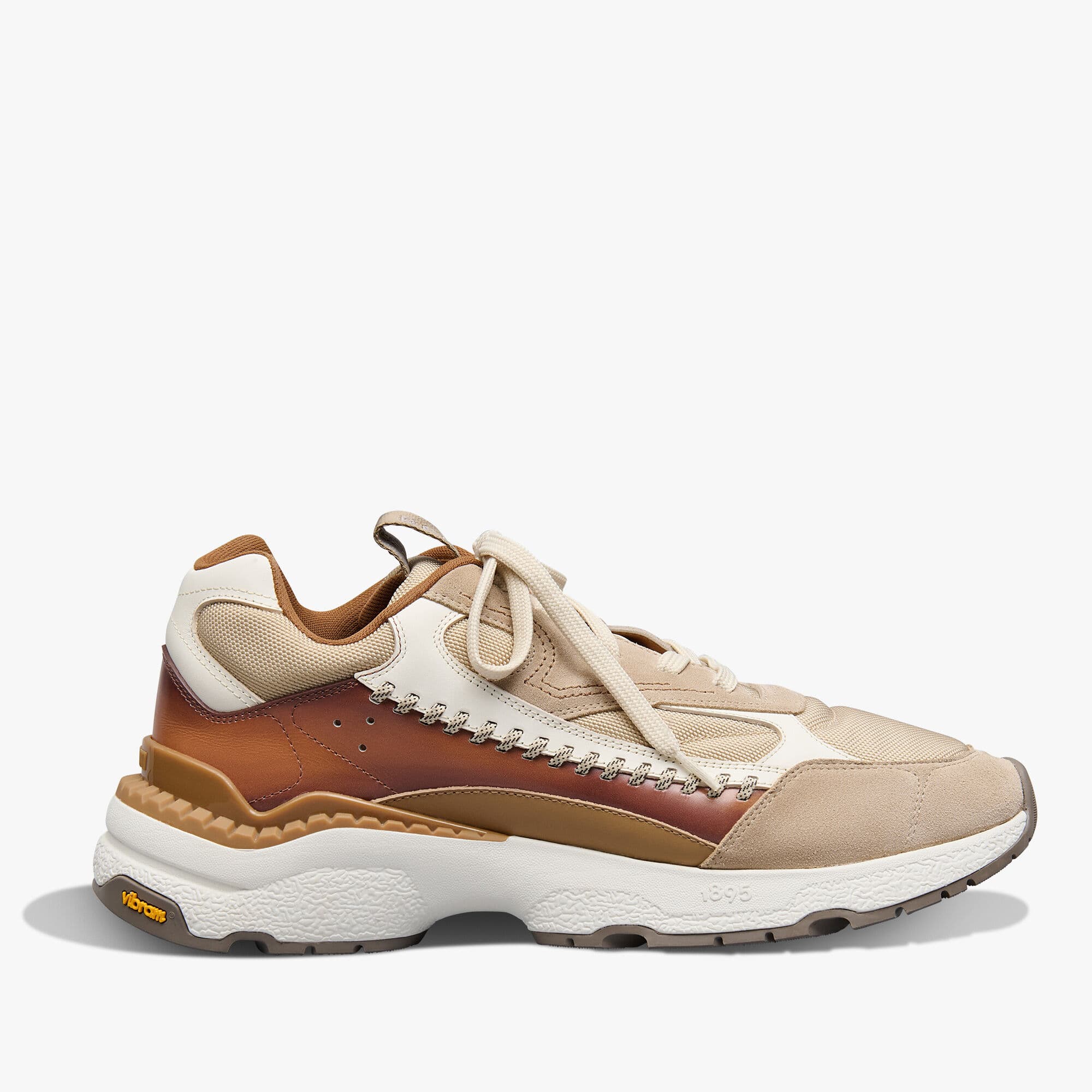 Skyrunning Leather And Nylon Sneaker — S6165-CK6