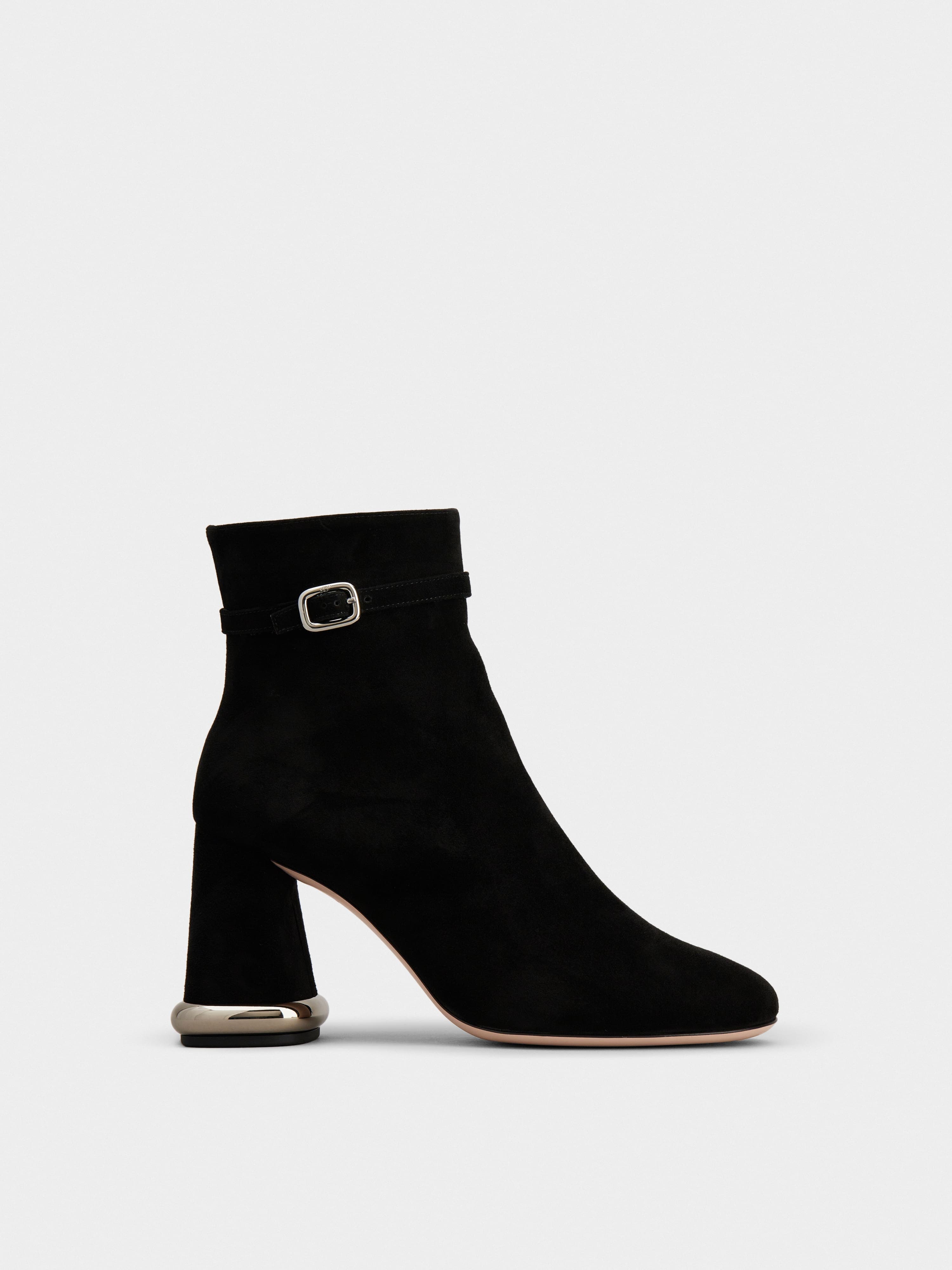 Viv' Podium Booties in patent leather — RVW73139340HR0B999